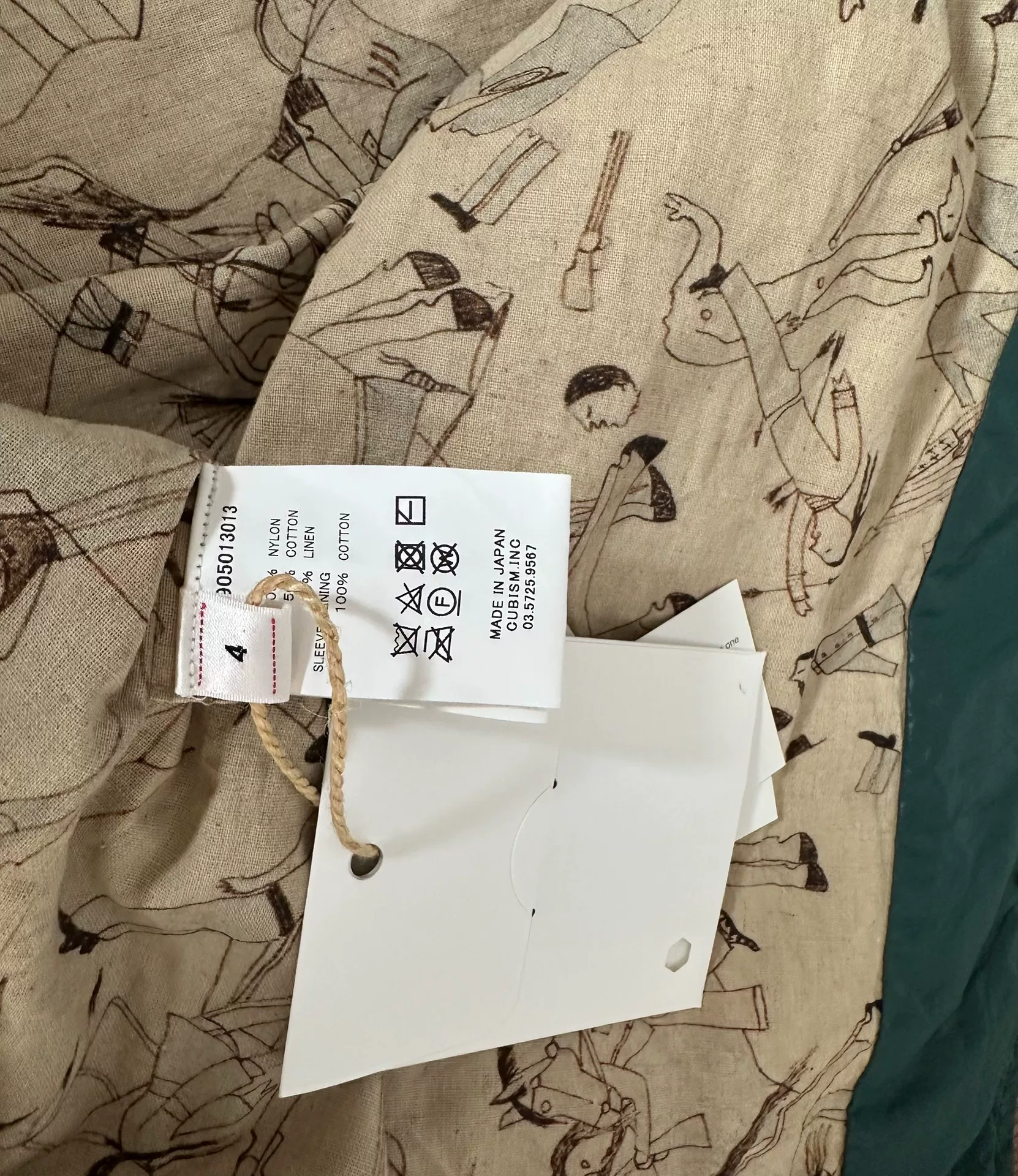 VISVIM ICT COACH Batik Coach Jacket — back
