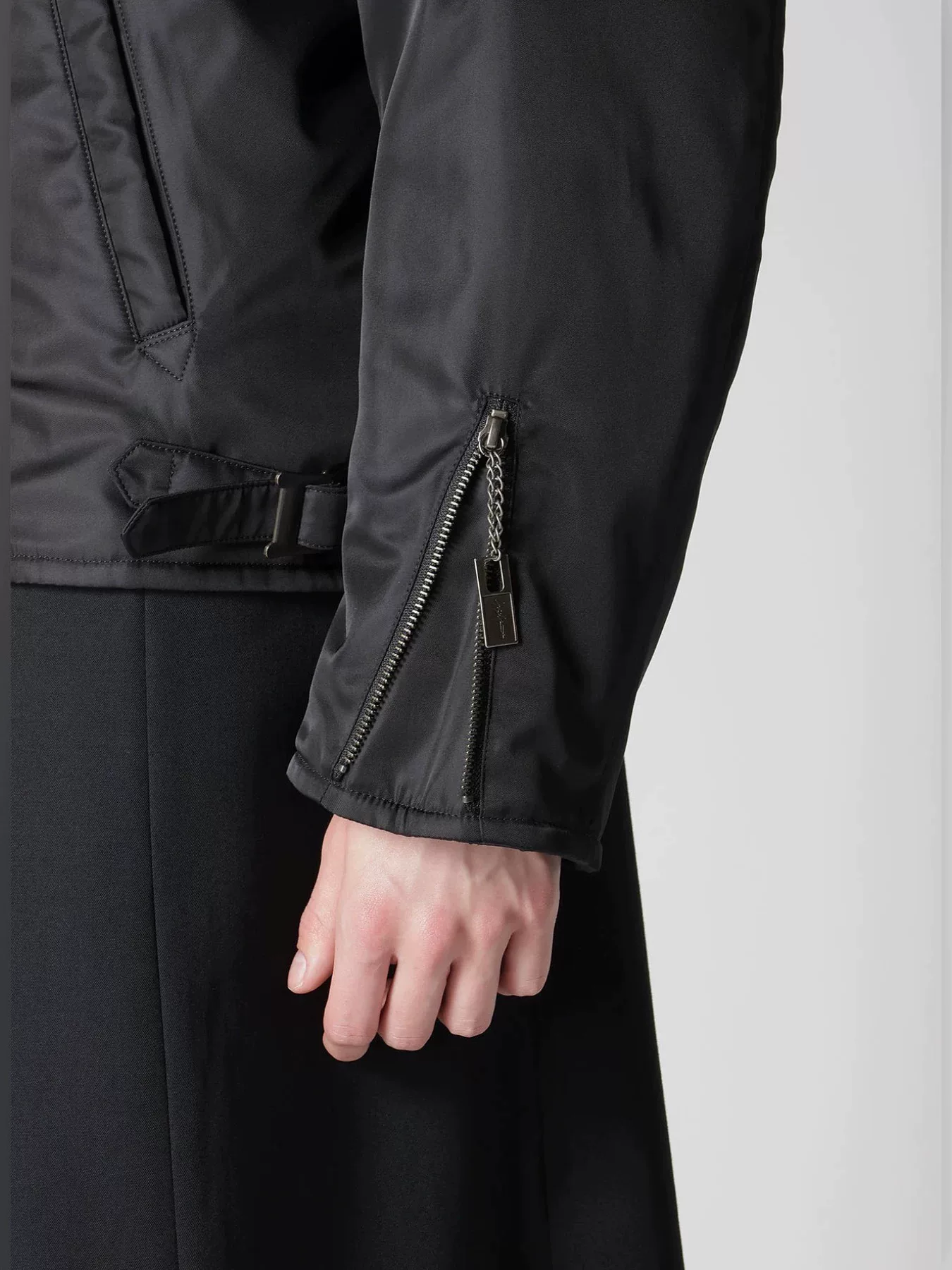 Yohji Yamamoto 24AW Nylon Loose Jacket — label