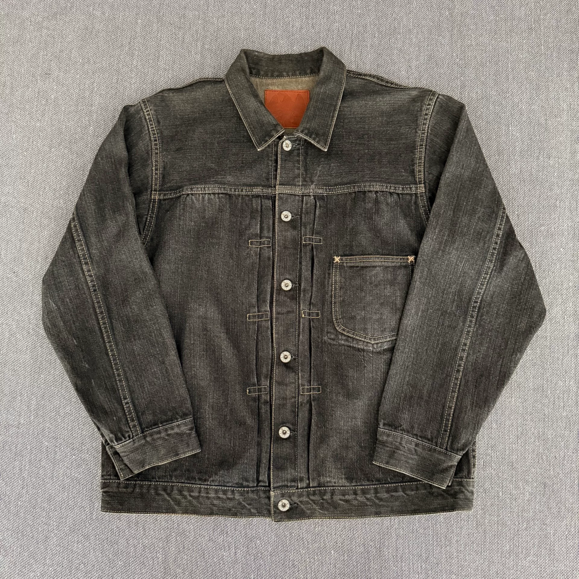 Tenderloin K-7 Black Washed Denim Jacket