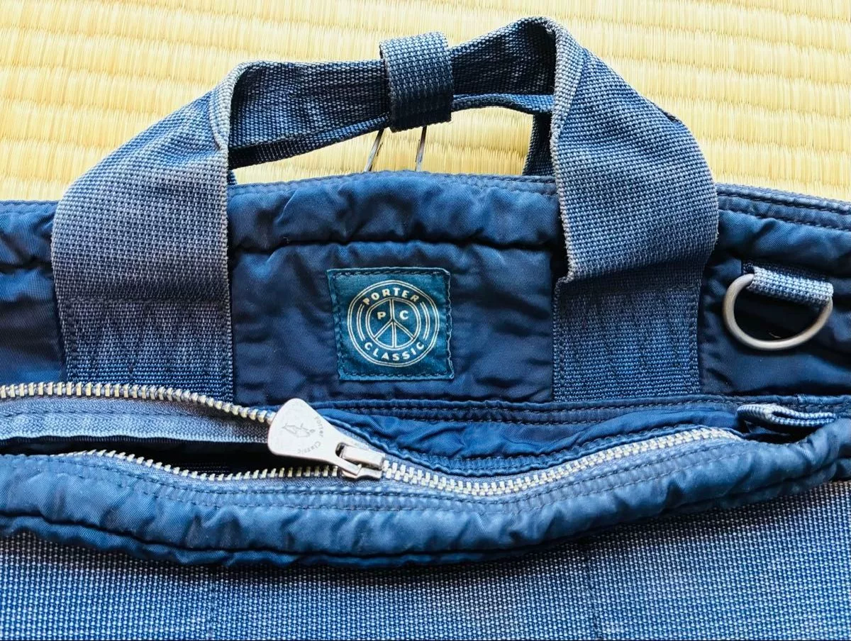 PORTER CLASSIC 3-Way Nylon Bag — detail