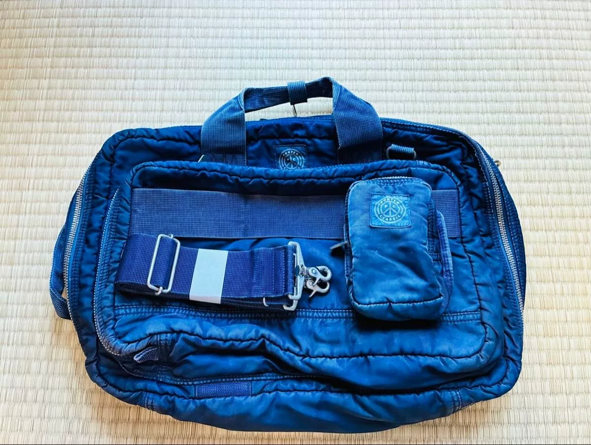 PORTER CLASSIC 3-Way Nylon Bag — front
