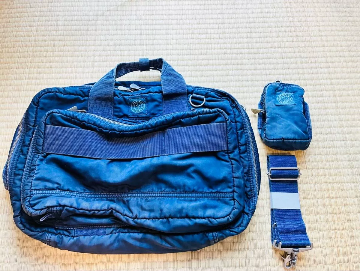 PORTER CLASSIC 3-Way Nylon Bag