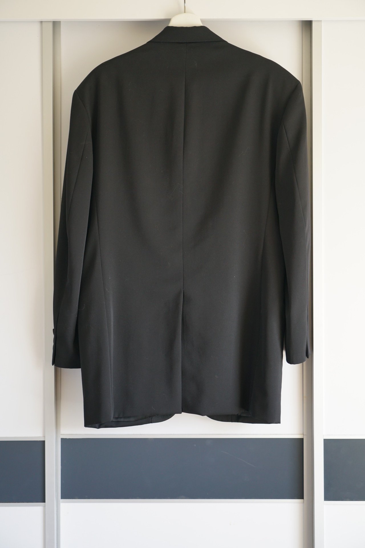 Yohji Yamamoto 94AW Silk Collar Blazer — front