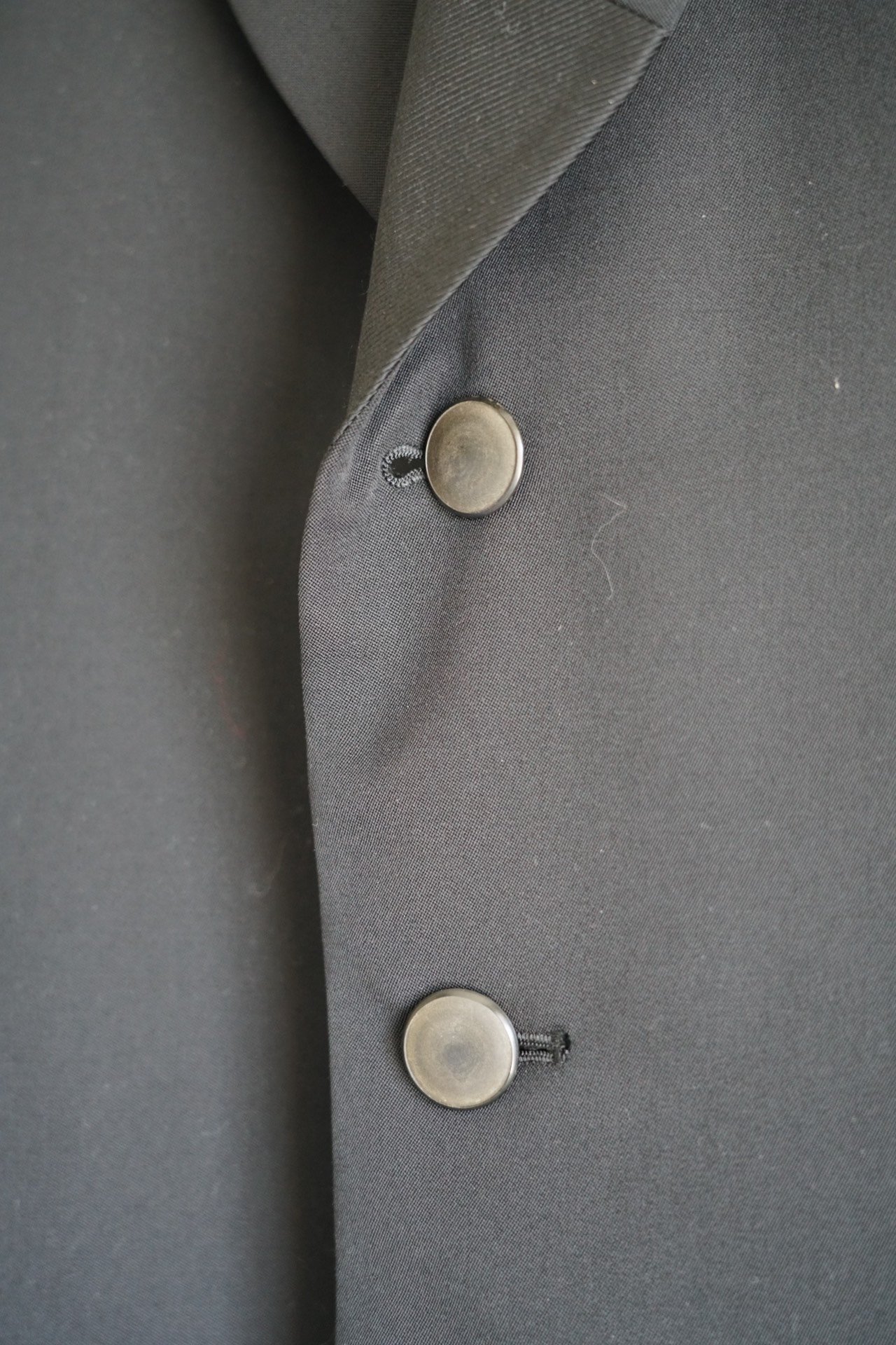 Yohji Yamamoto 94AW Silk Collar Blazer — back