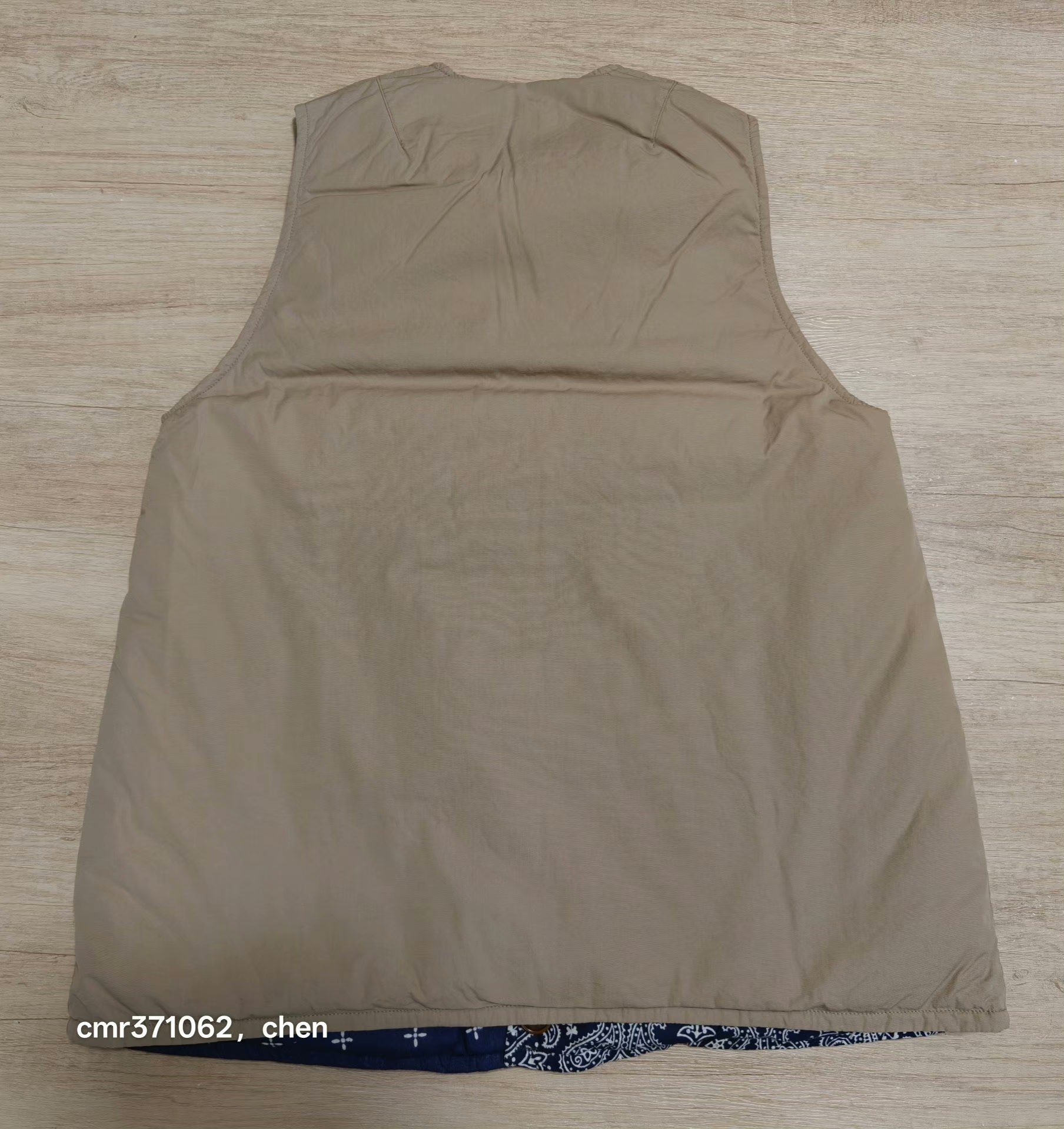 VISVIM 20AW SPOT KORA DOWN VEST — detail