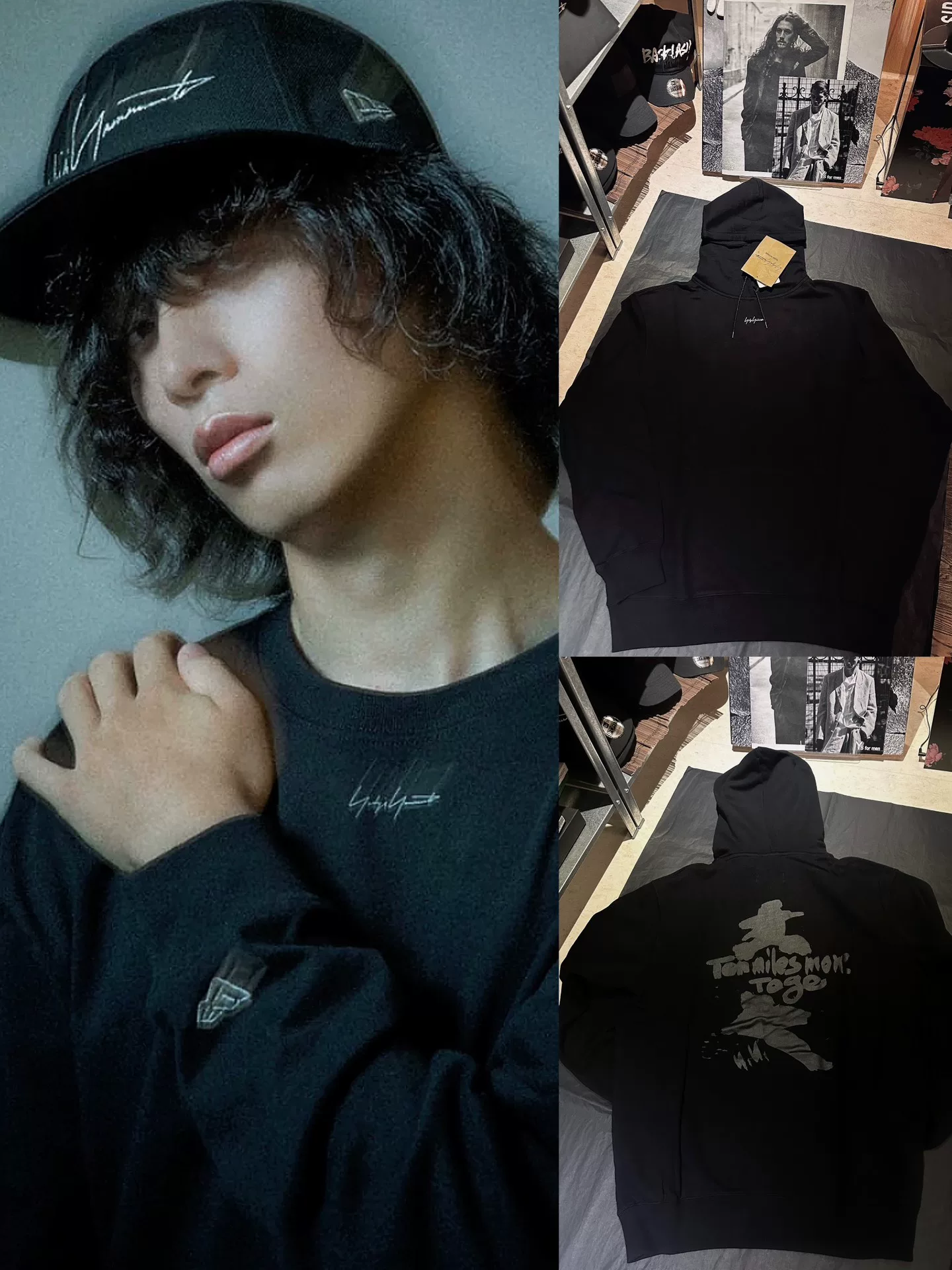 Yohji Yamamoto x New Era 21AW Hoodie
