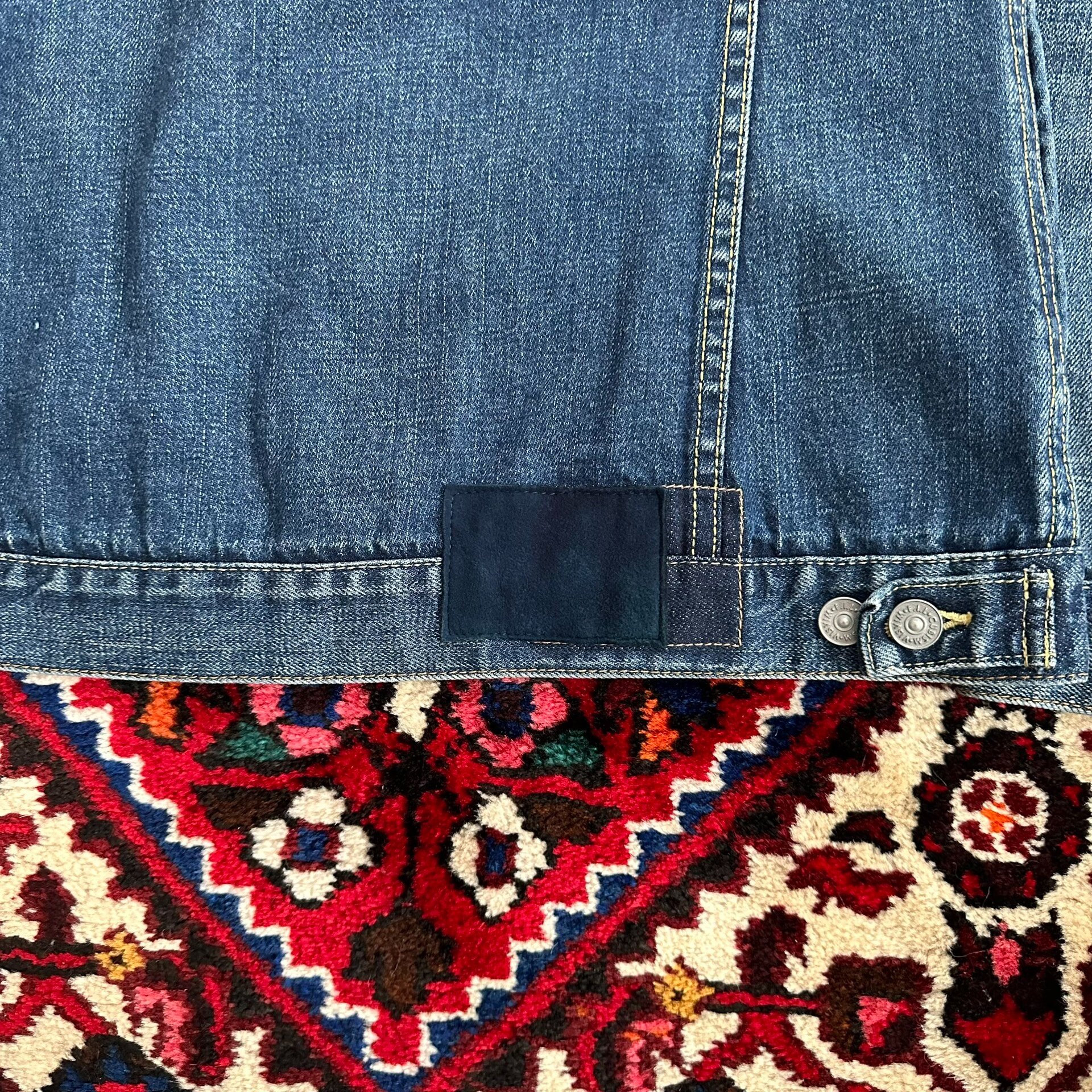 visvim 14aw 103 JKT Denim Jacket — back