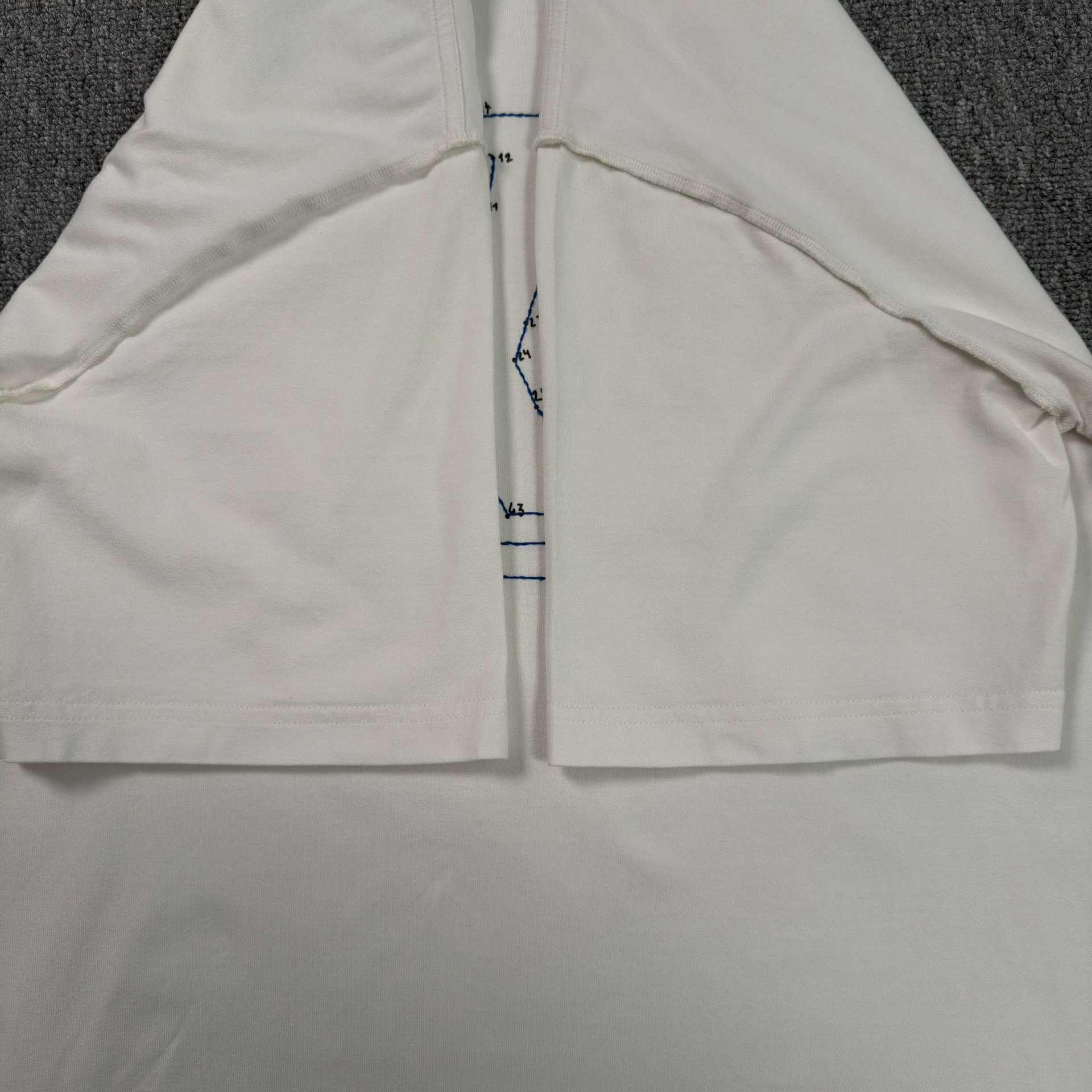 Louis Vuitton Logo White Short-Sleeve Tee — back
