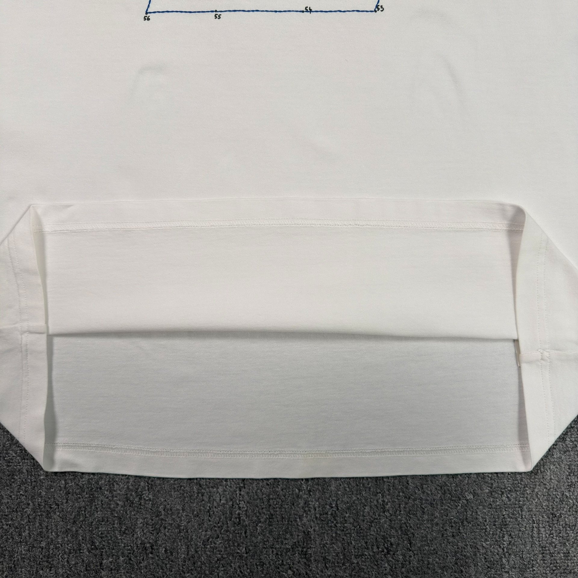 Louis Vuitton Logo White Short-Sleeve Tee — label