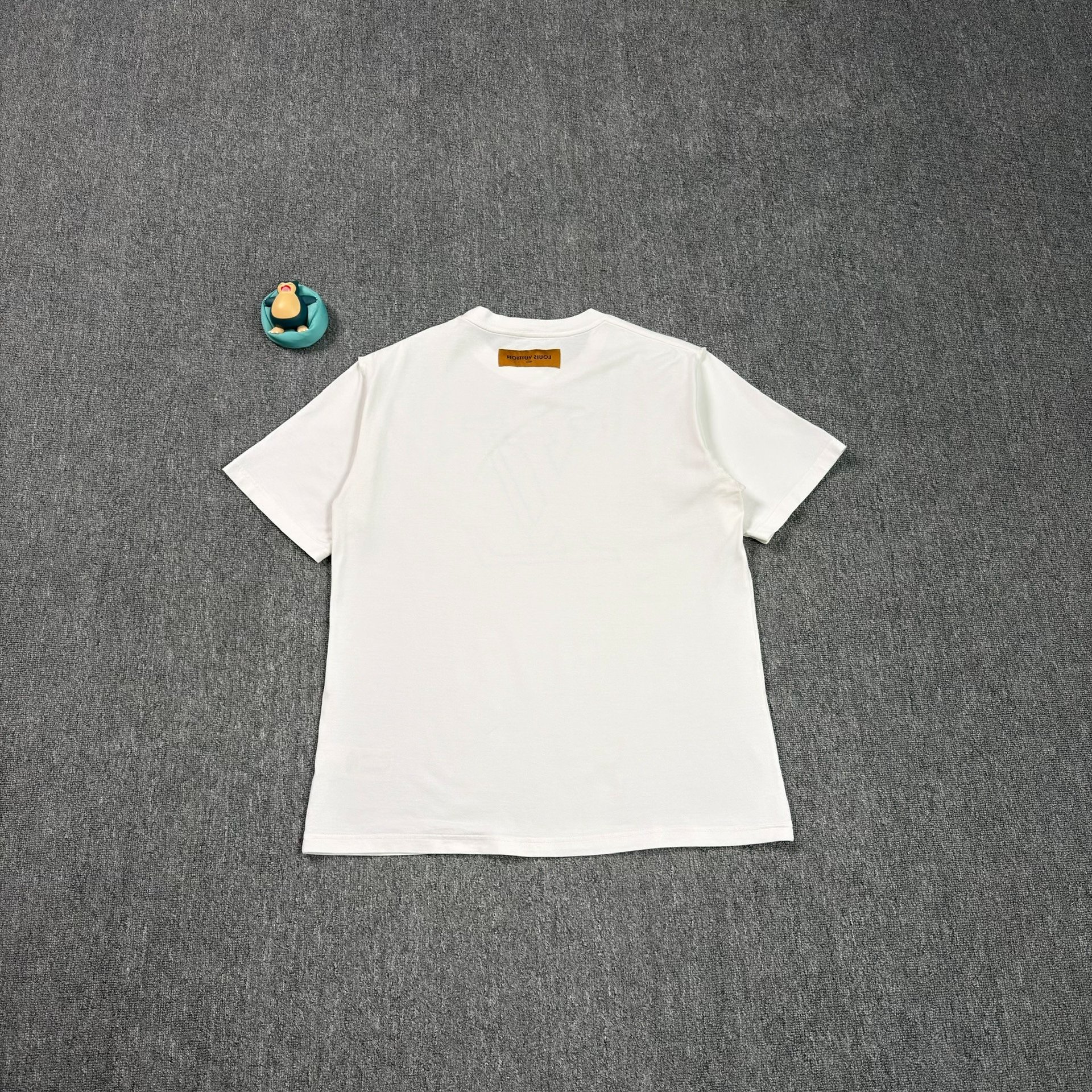 Louis Vuitton Logo White Short-Sleeve Tee — front