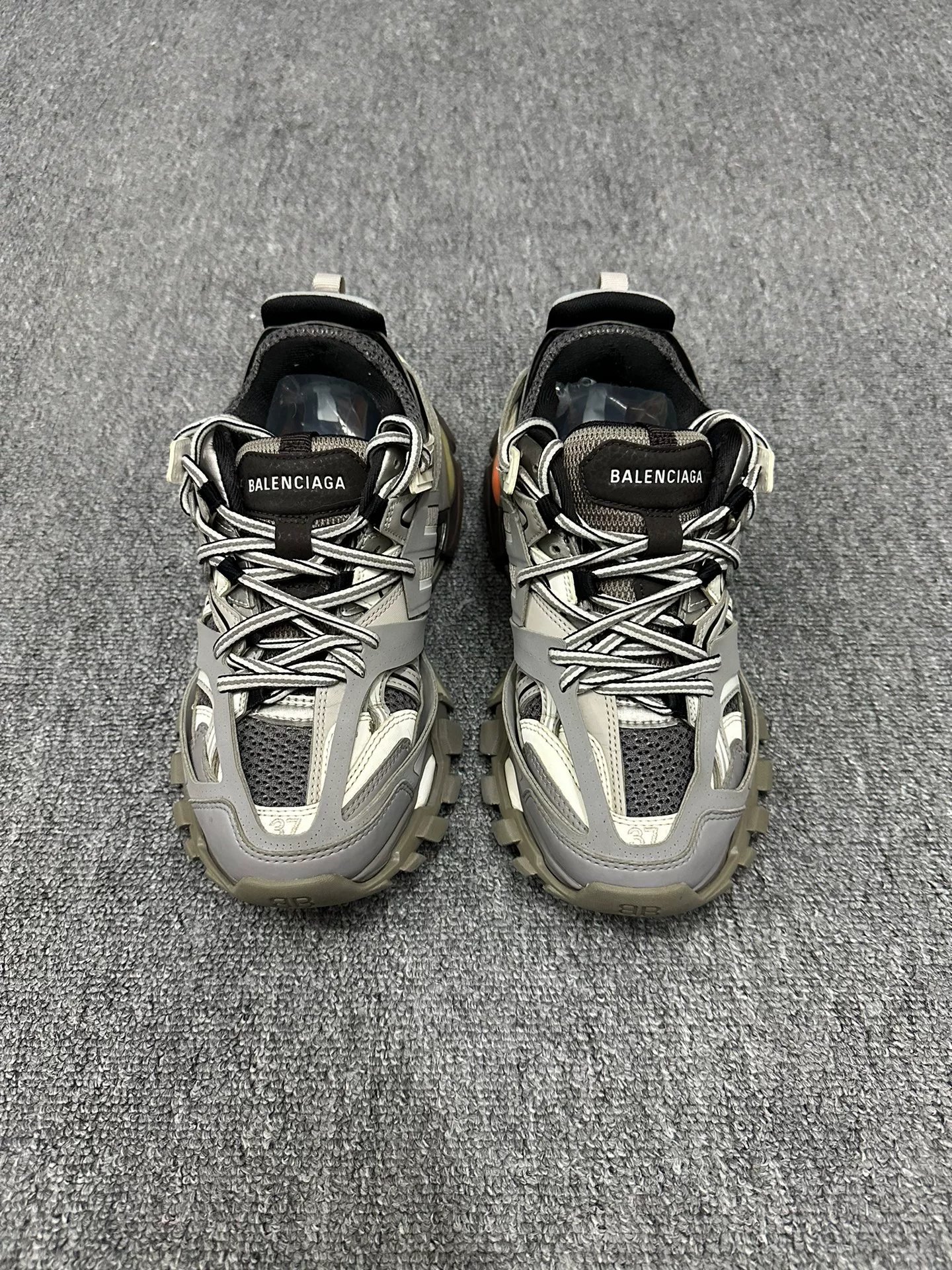 Balenciaga Track Gray Dad Shoes — front