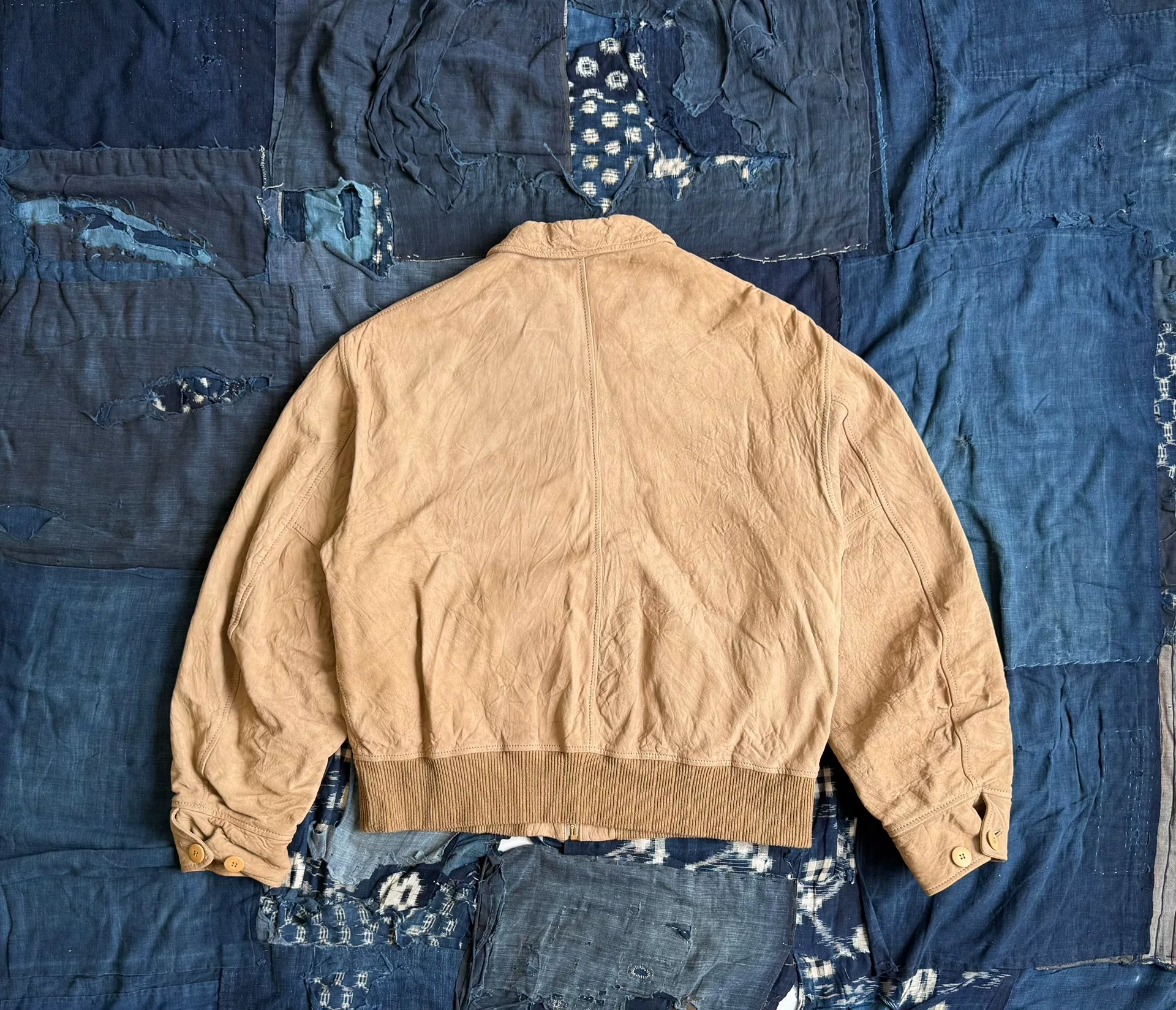 VISVIM 25AW MAHON JKT SUEDE — detail