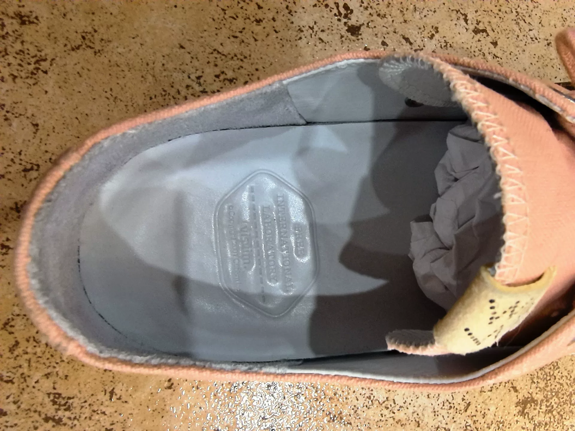 Visvim Skagway L.T. LO Canvas Shoes — back