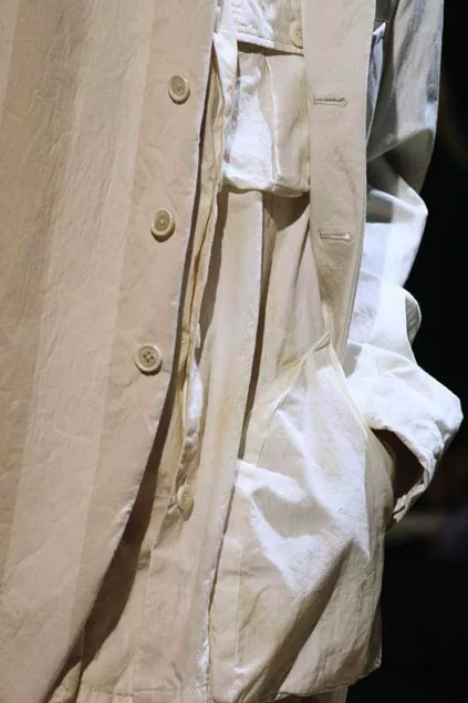 Yohji Yamamoto 08ss Wasteland Shirt — label