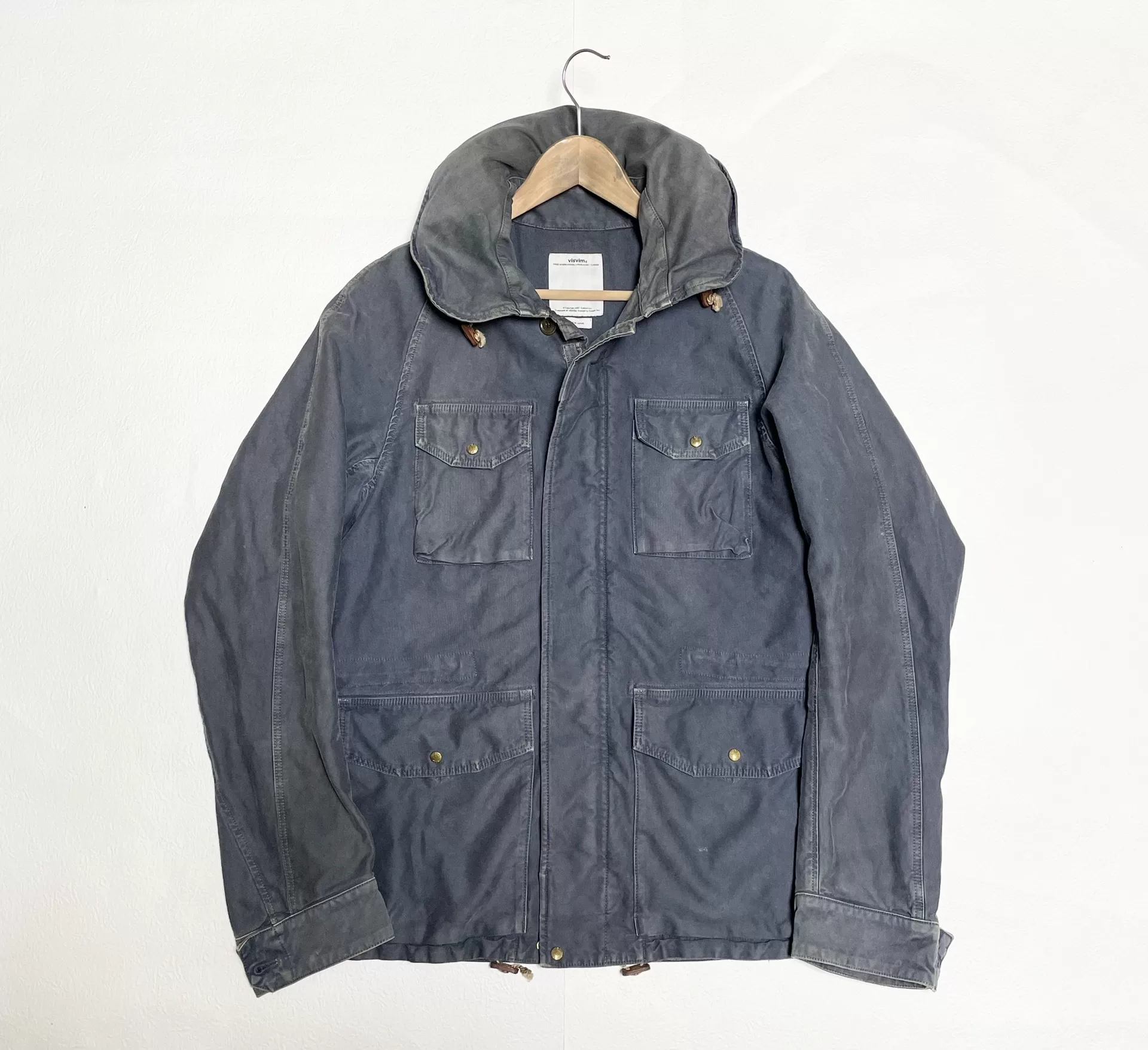 VISVIM PFD M65 DMGD Jacket