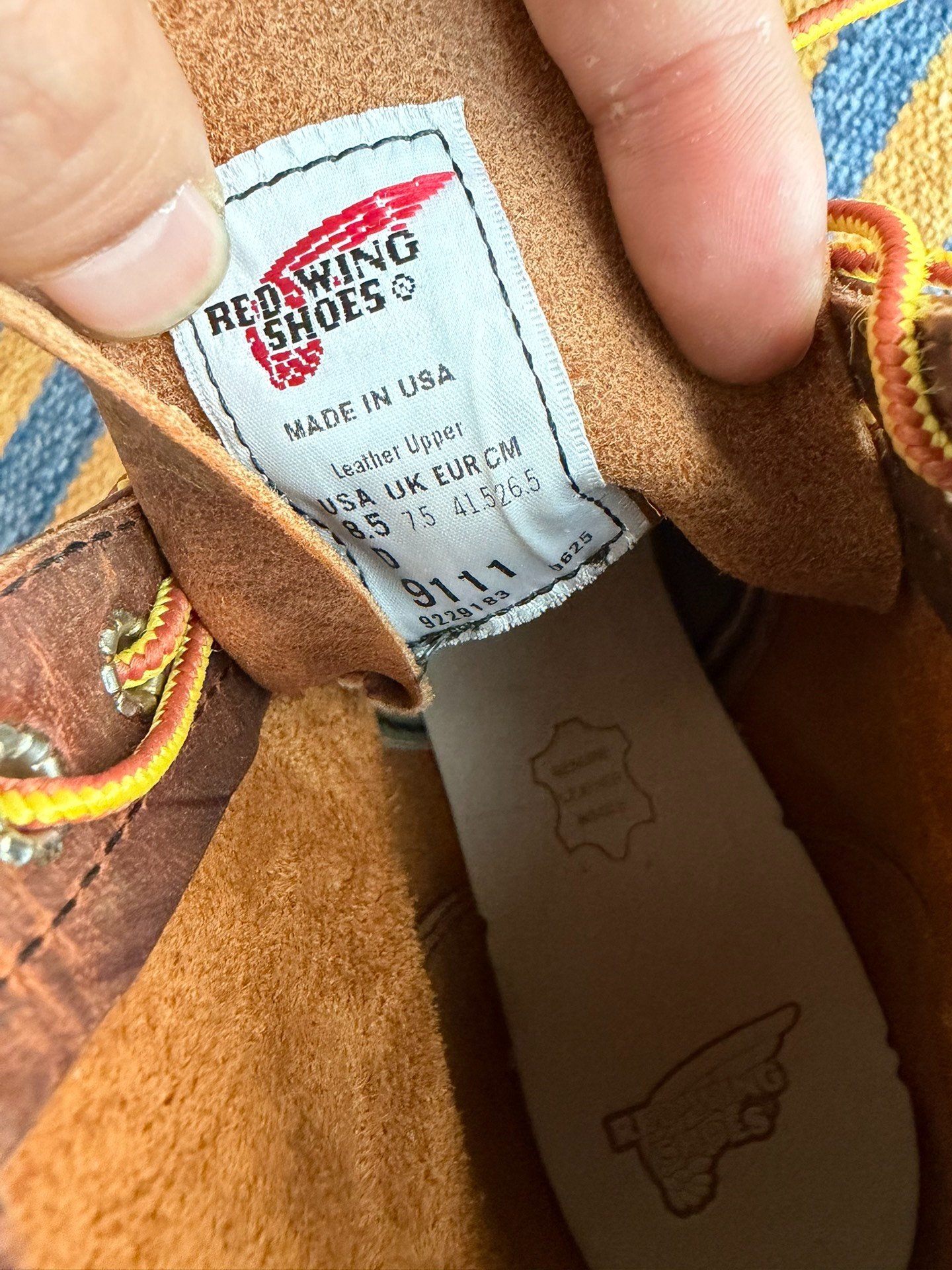 Red Wing 120th Anniversary Limited 9111 — front