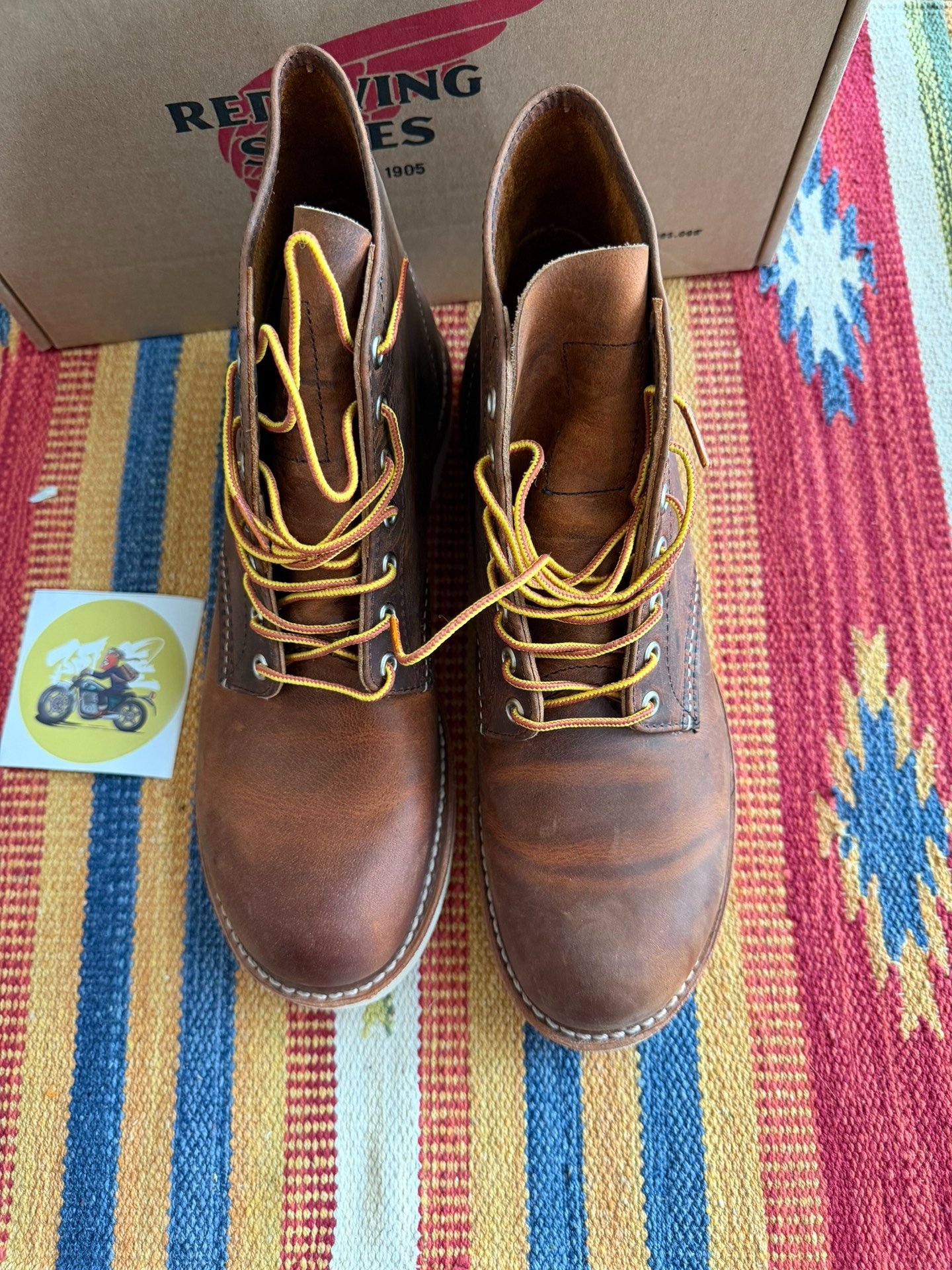 Red Wing 120th Anniversary Limited 9111 — label