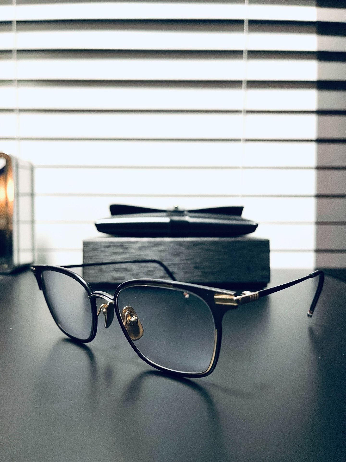 Thom Browne TB-107 Optical Glasses — detail