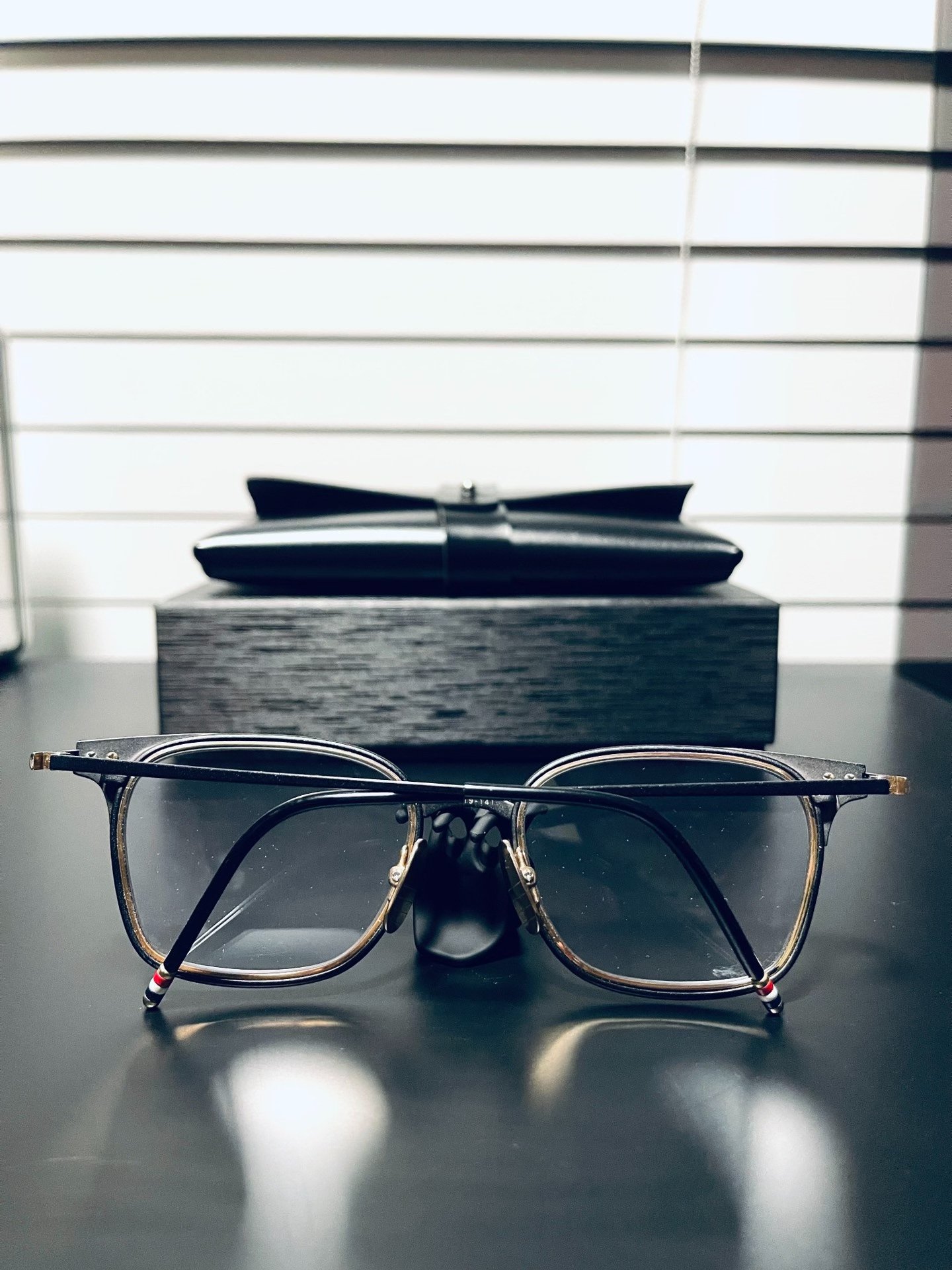Thom Browne TB-107 Optical Glasses — front
