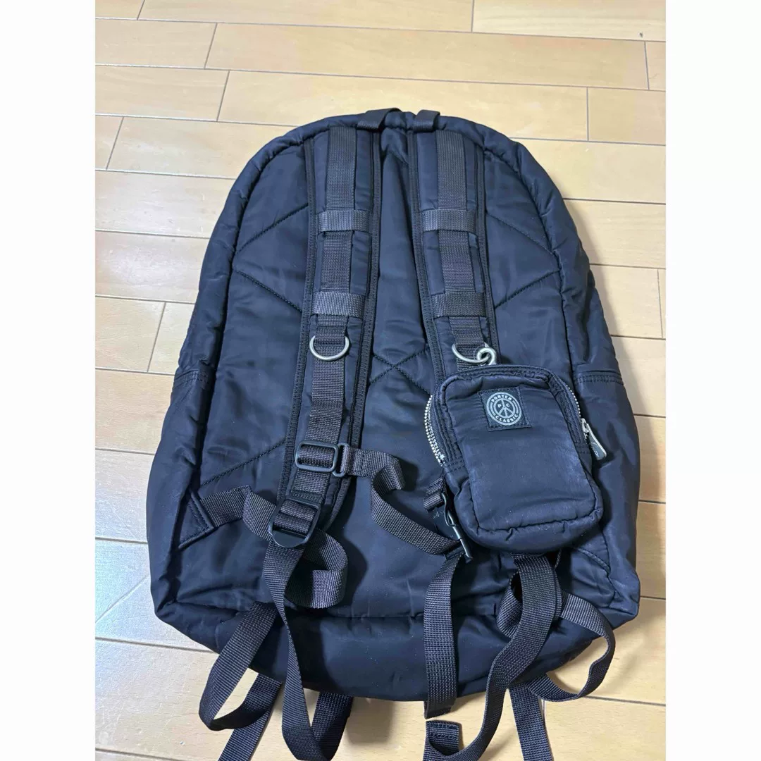 Porter Classic Super Nylon Black Backpack — front