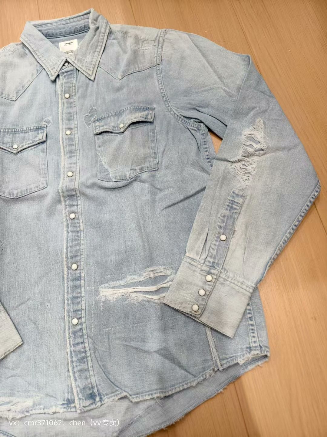 VISVIM 20SS Social Sculpture Shirt Crash — back