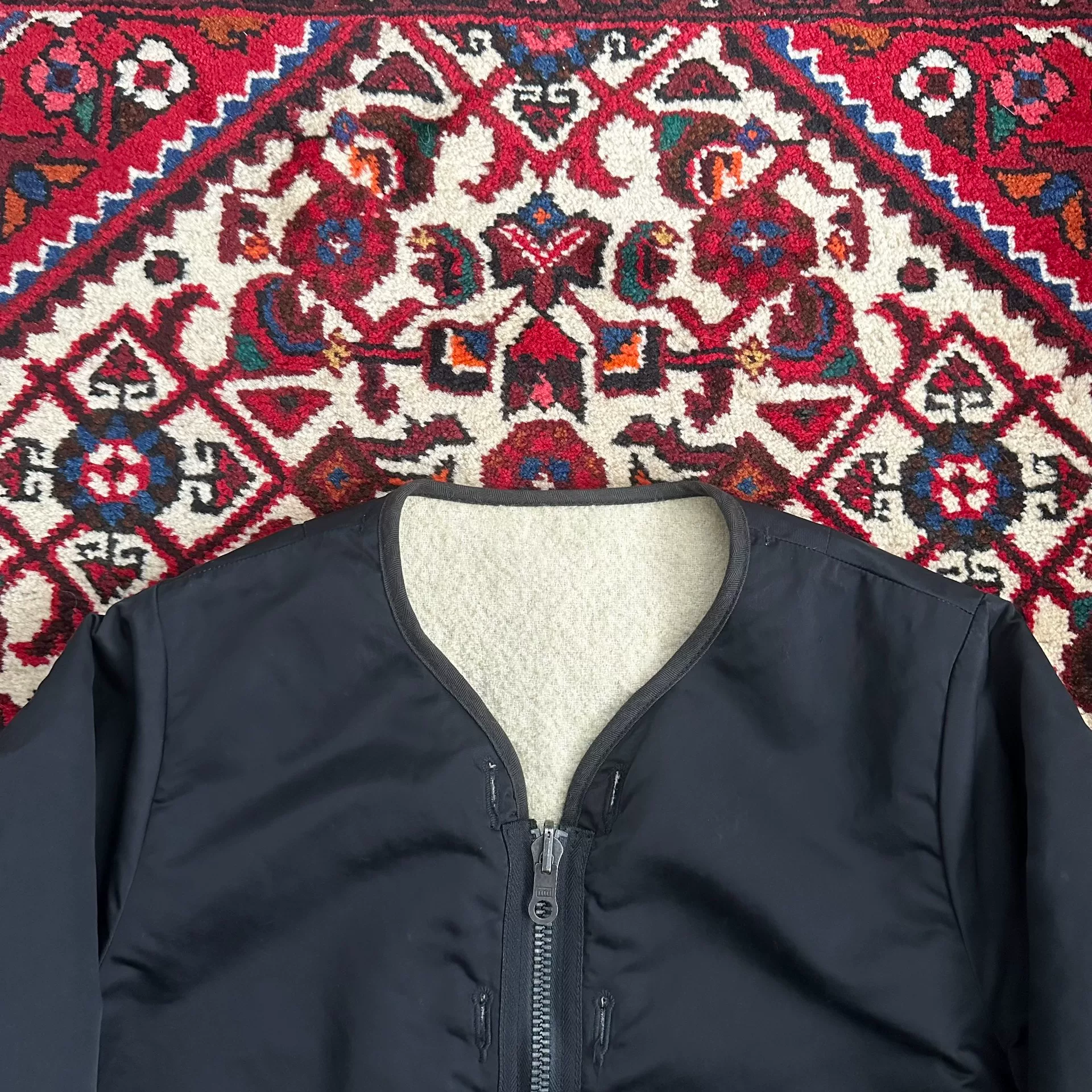 visvim 16AW Iris Nylon Jacket — label