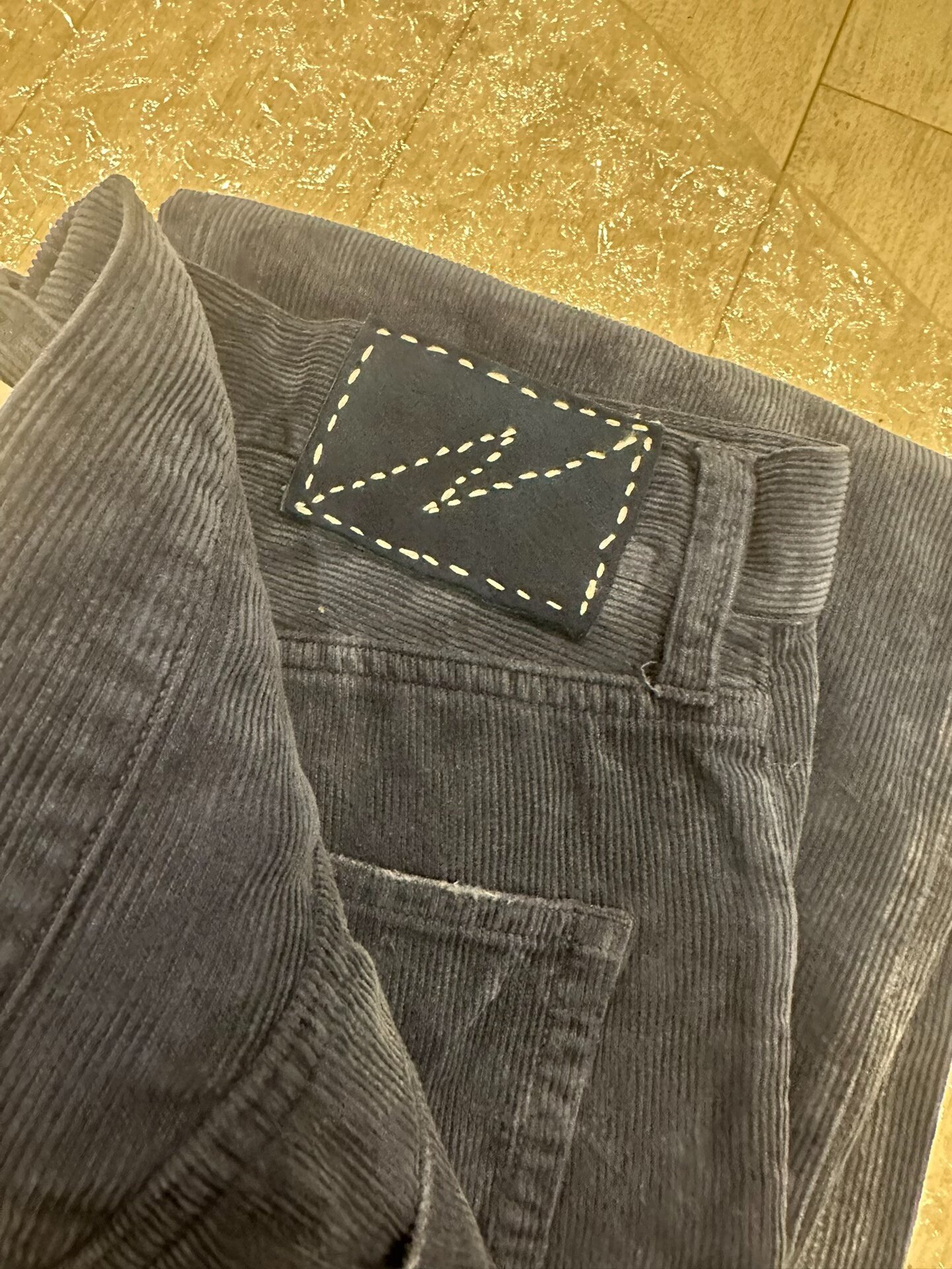 Visvim Journeyman Tacked Cords Pants — detail