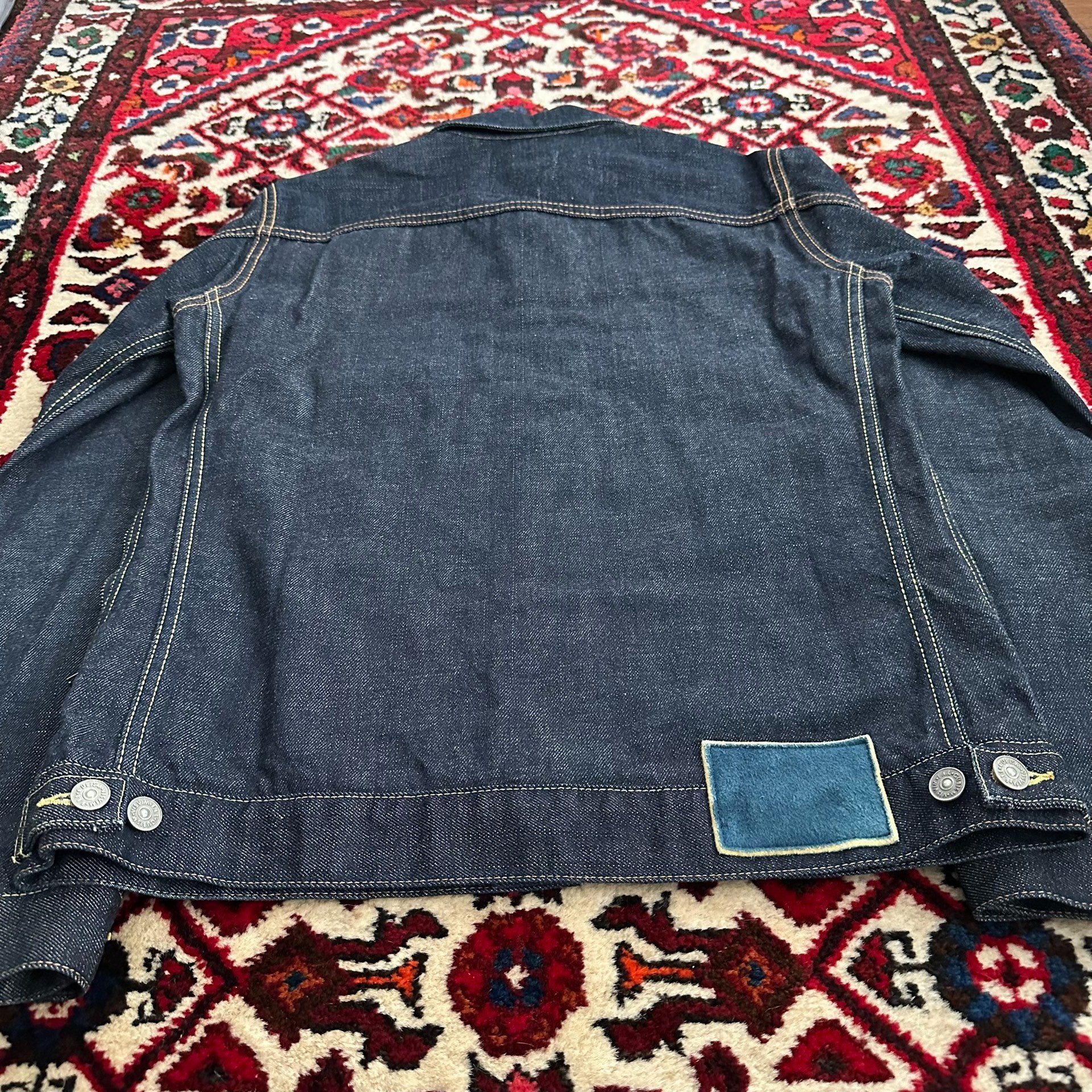 visvim 12AW 101 JKT Denim Jacket — back