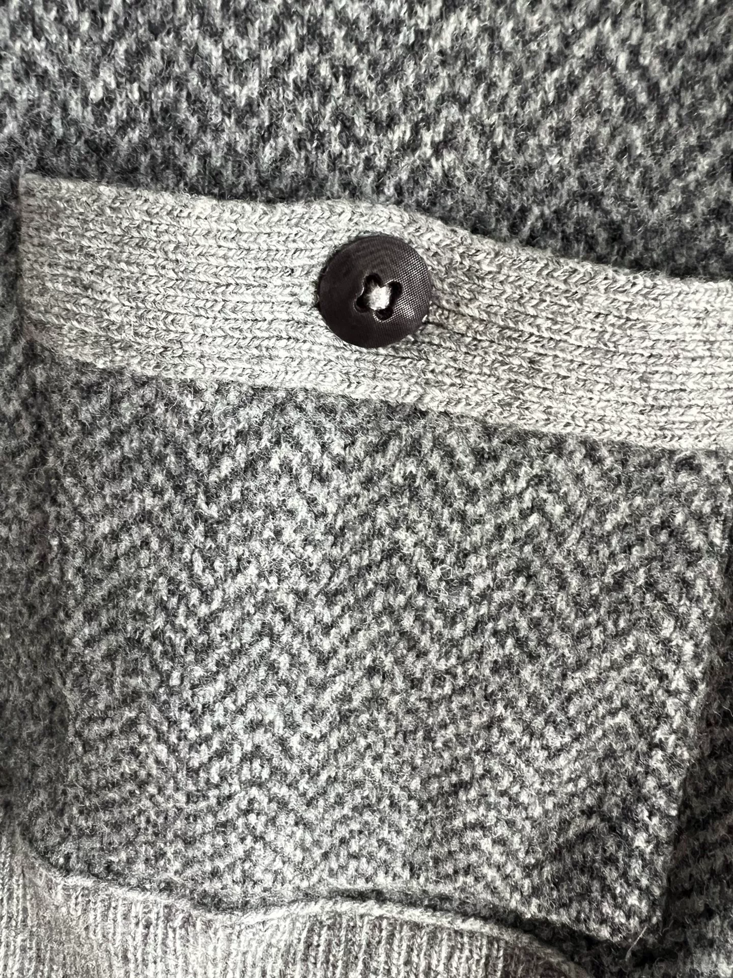 RRL Double RL Vintage Wool Cardigan — label