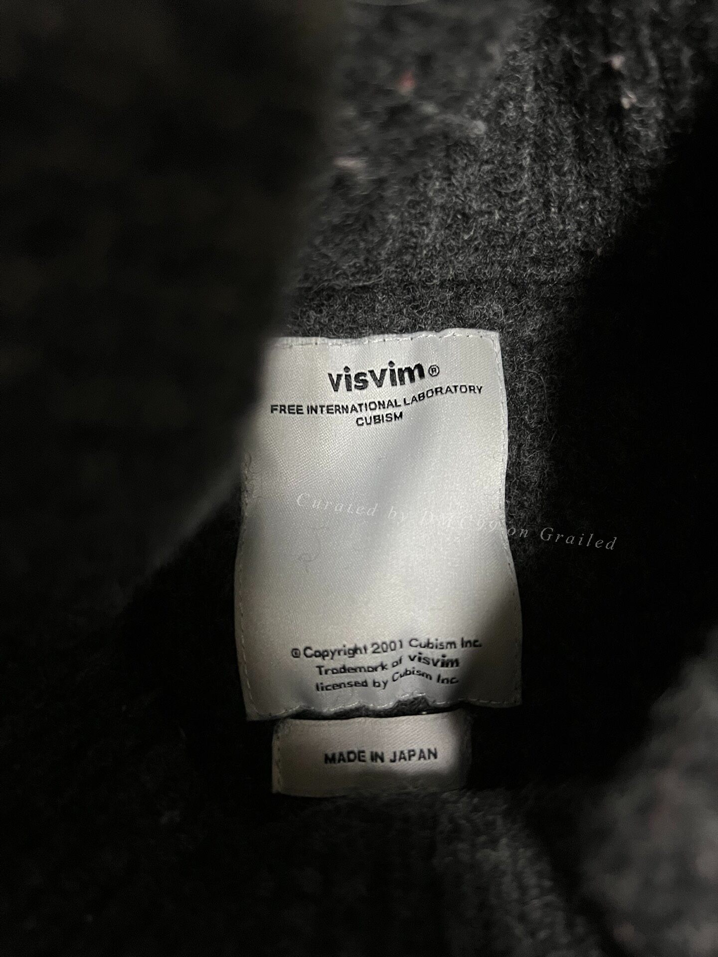 visvim turtleneck sweater amplus — detail