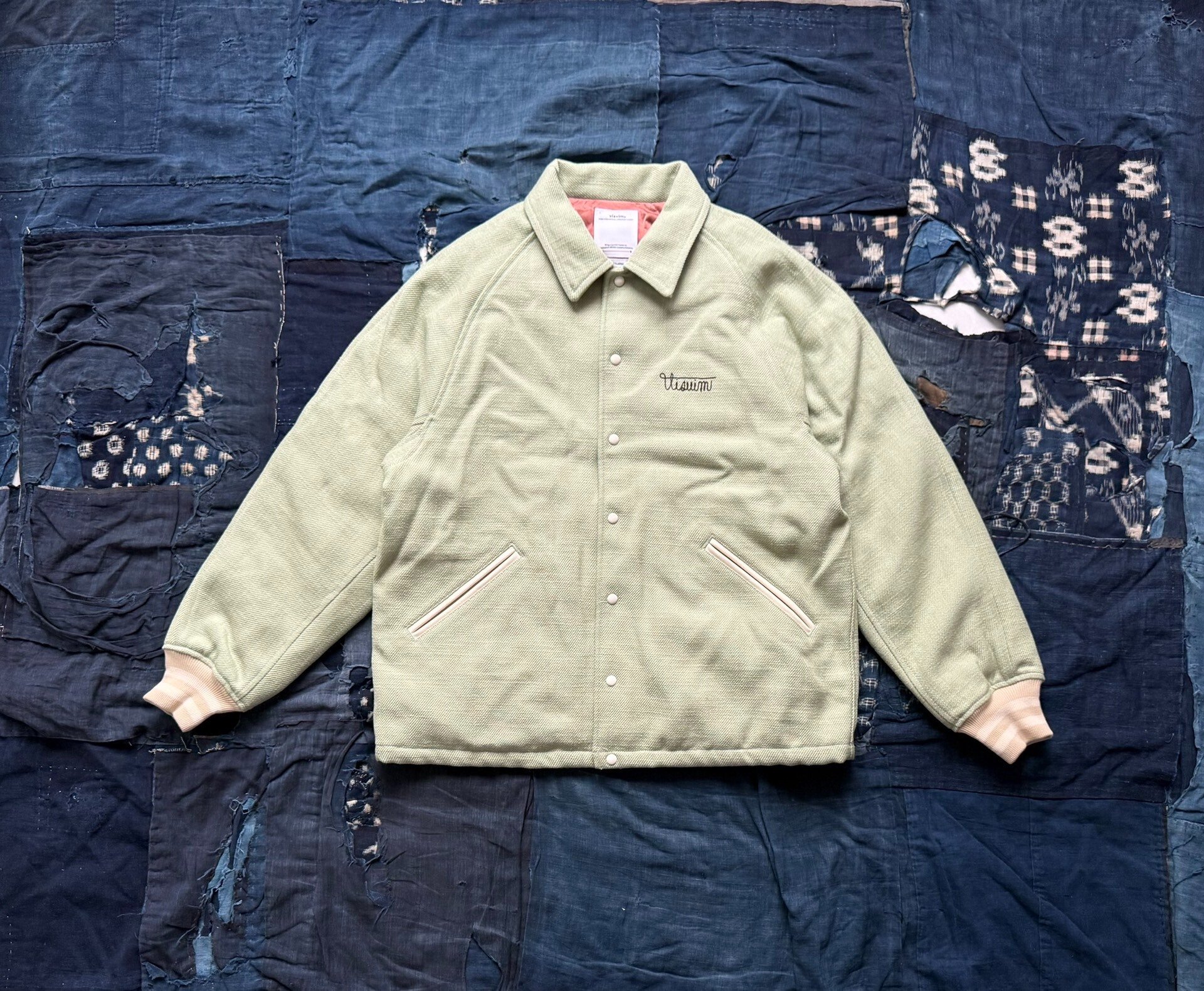 VISVIM 26SS DOUGLAS STADIUM Embroidery Jacket — front