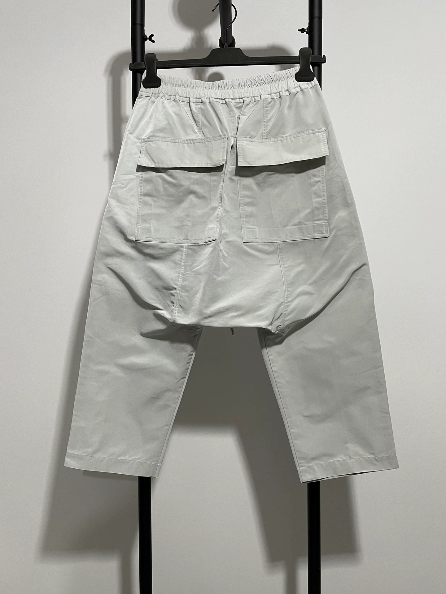 Rick Owens Cropped Wide-Leg Pants — front