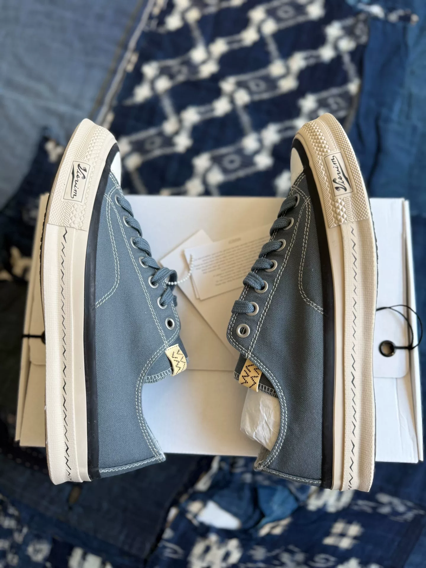 VISVIM 25AW SKAGWAY LO Low-Top Sneakers — detail