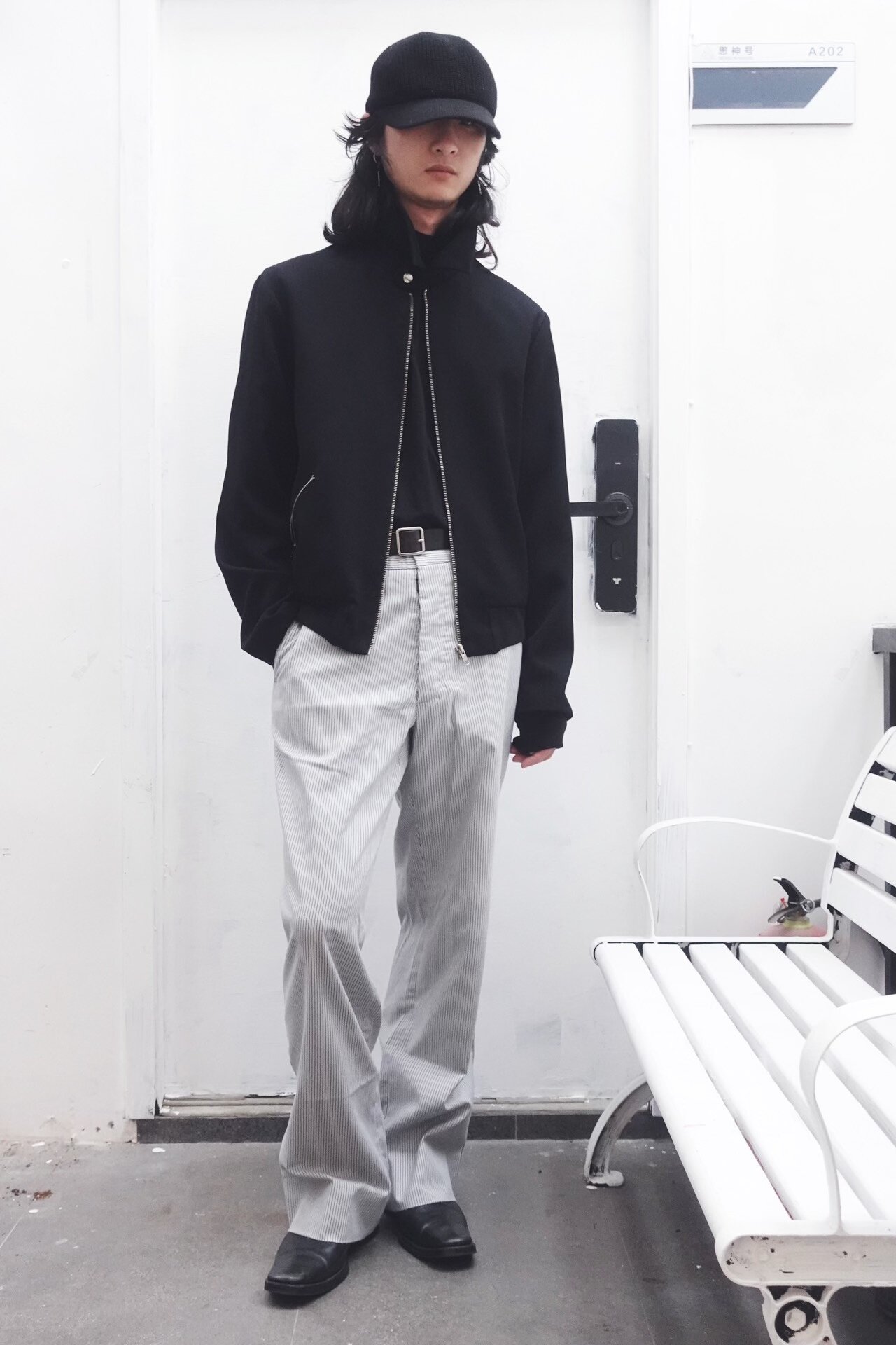 Maison Martin Margiela SS2002 Striped Pants — front