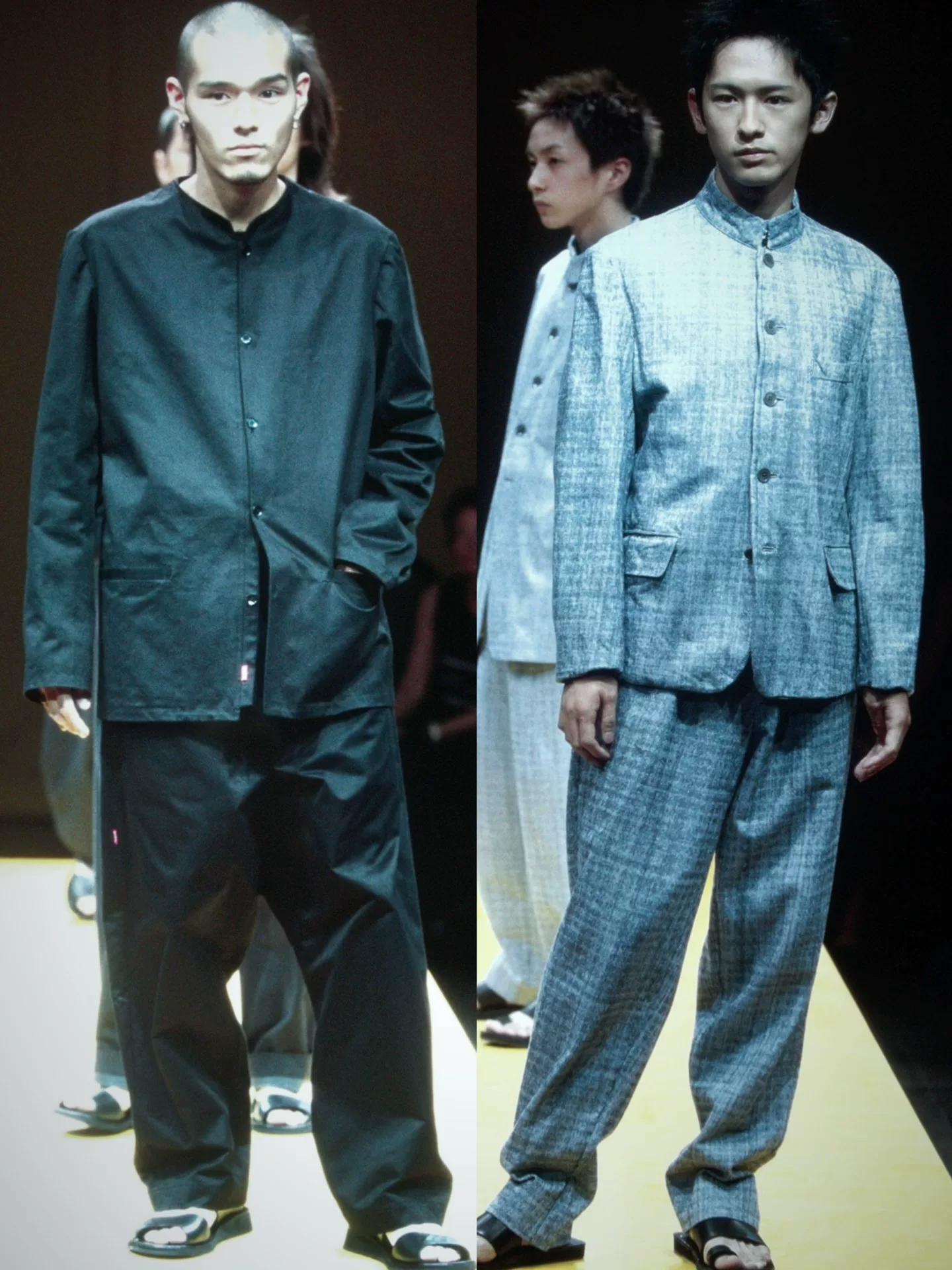 Yohji Yamamoto 23AW Stand-Collar Jacket — front