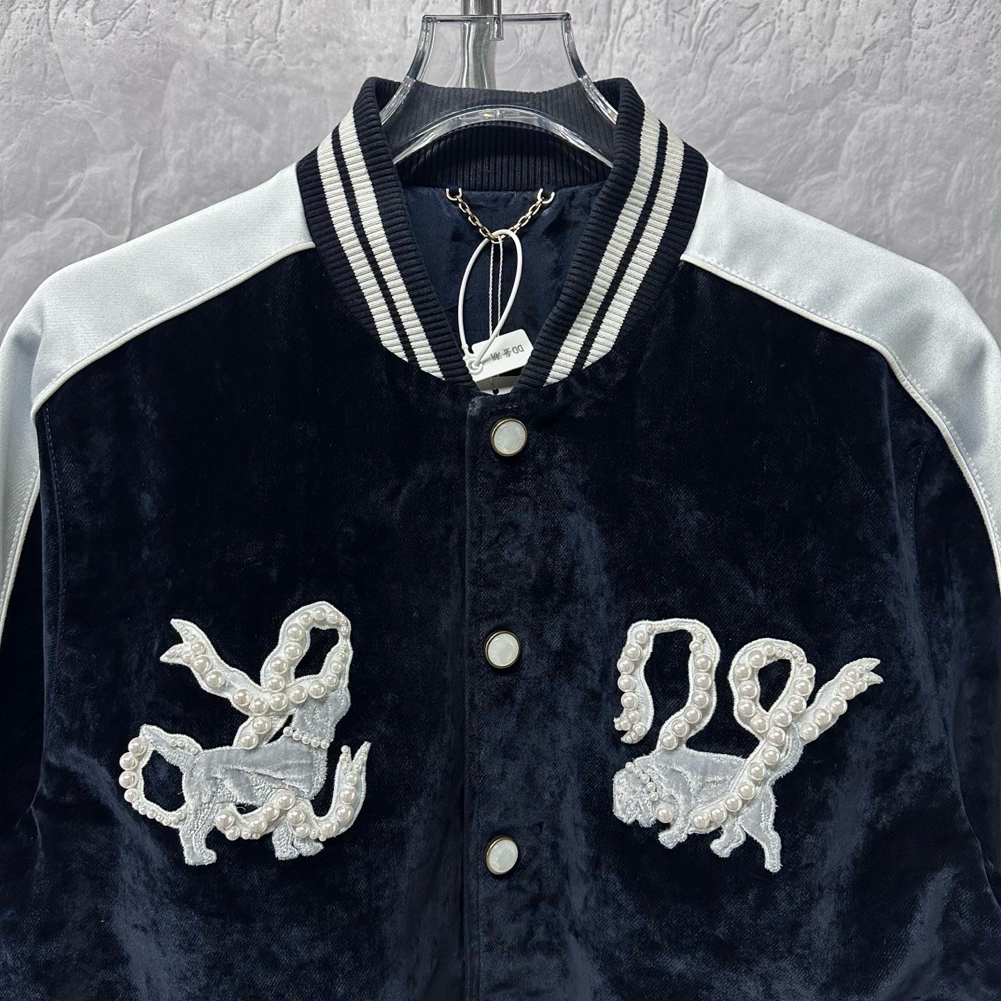 Louis Vuitton SS25 Yokosuka Varsity Jacket — front
