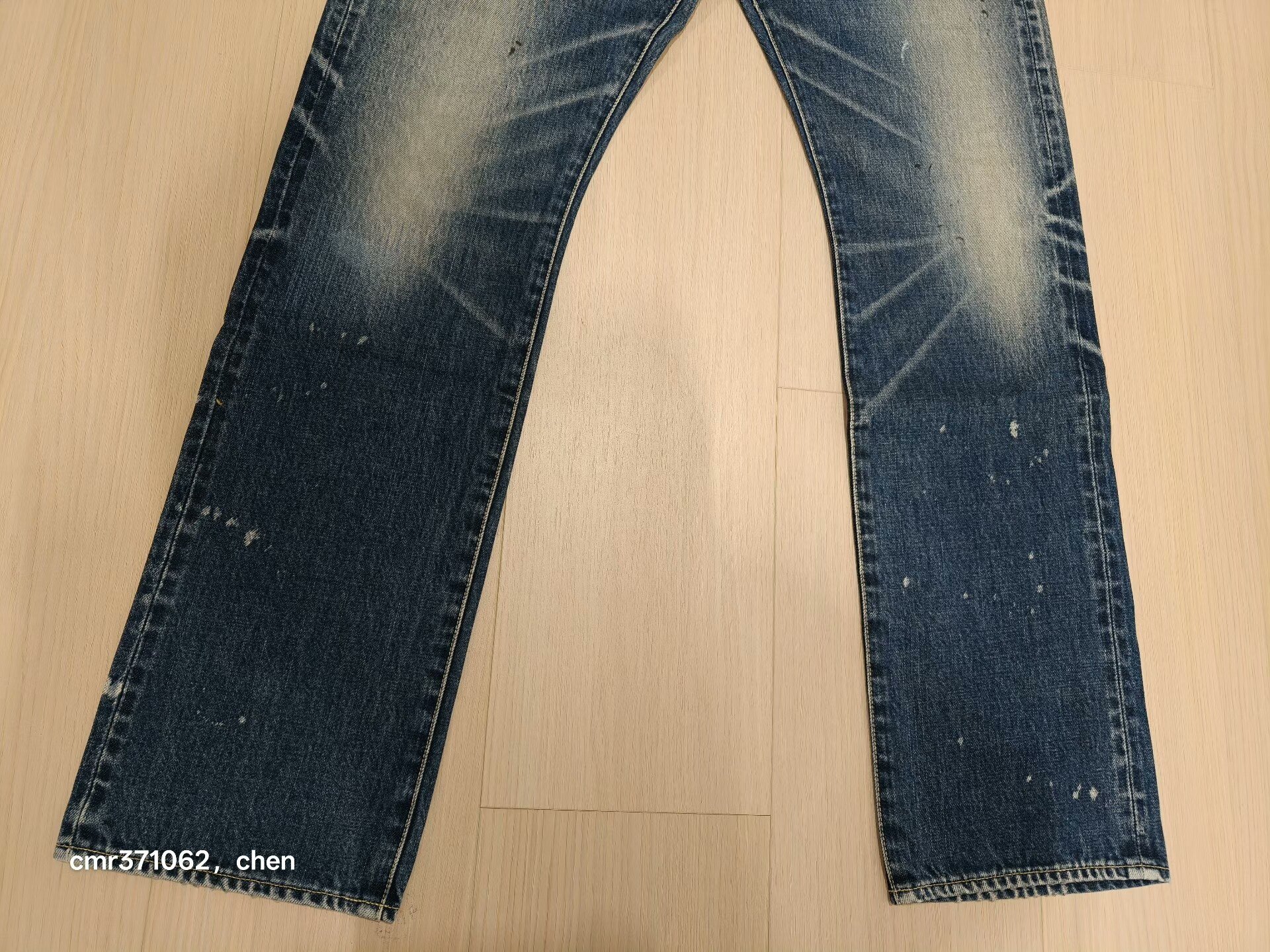 VISVIM 22SS 16 D29 Jeans — detail