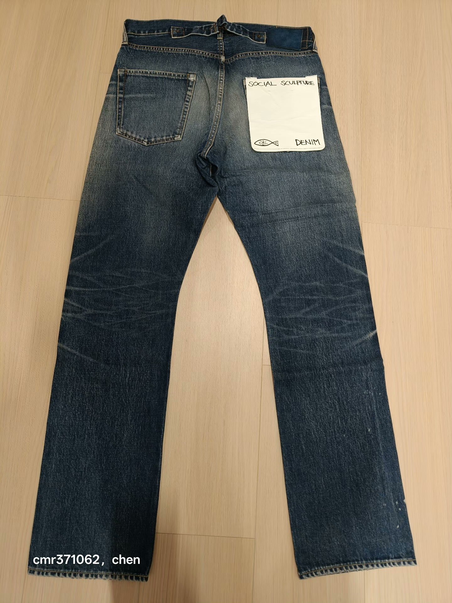 VISVIM 22SS 16 D29 Jeans — label