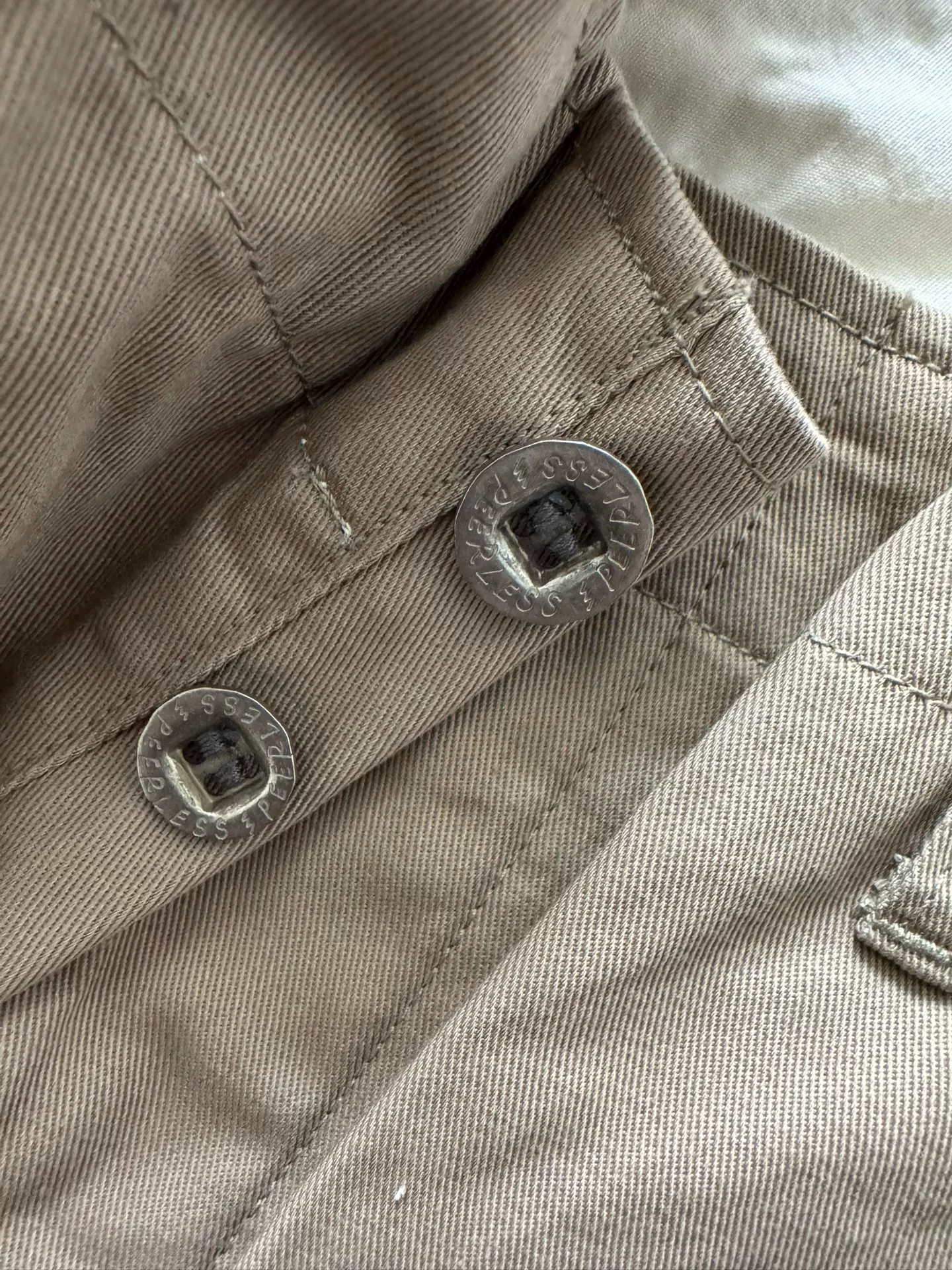 VISVIM 22AW CHINO PANTS HW TAPER — front