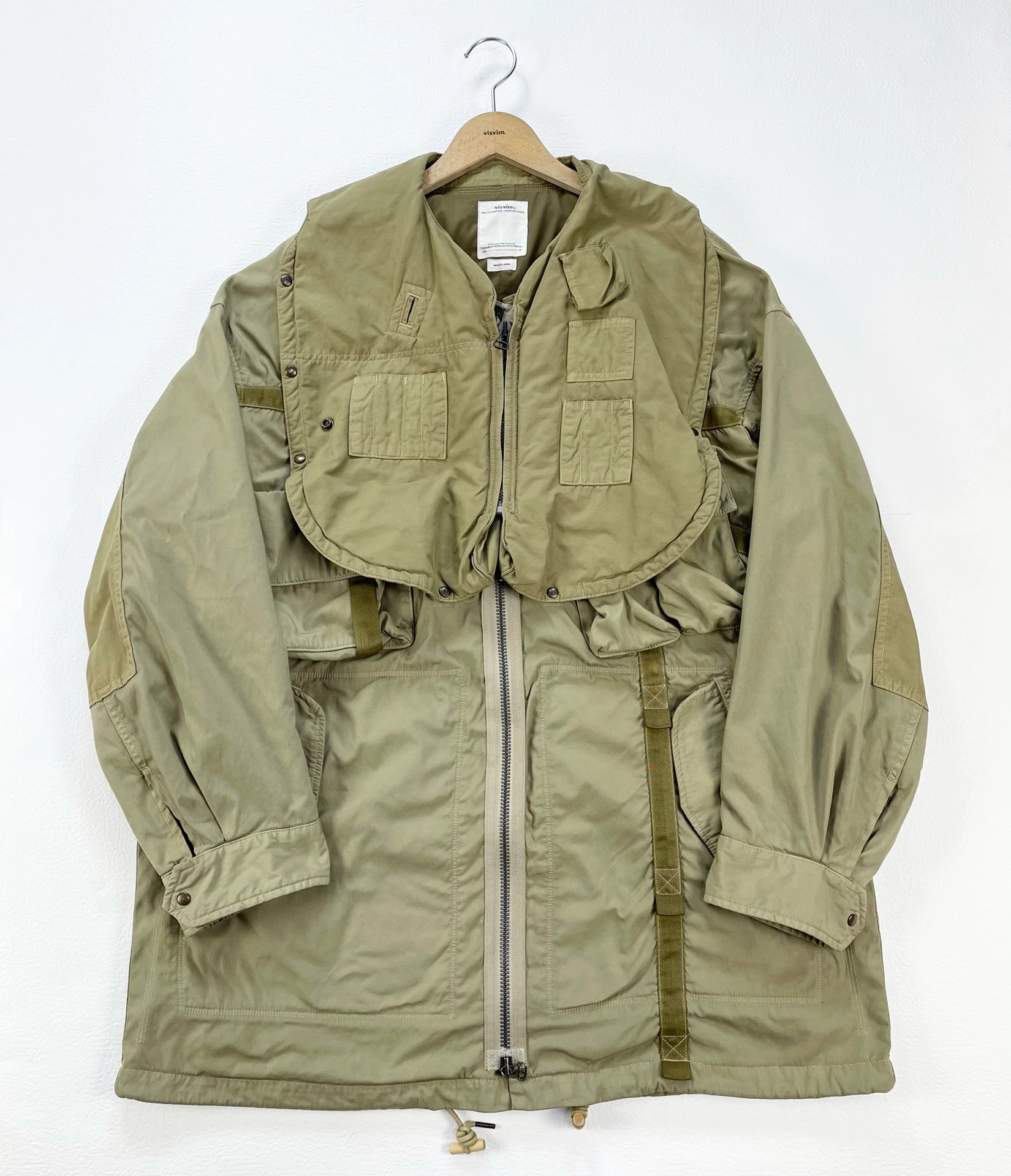 VISVIM Mud-Dyed Paratrooper Coat