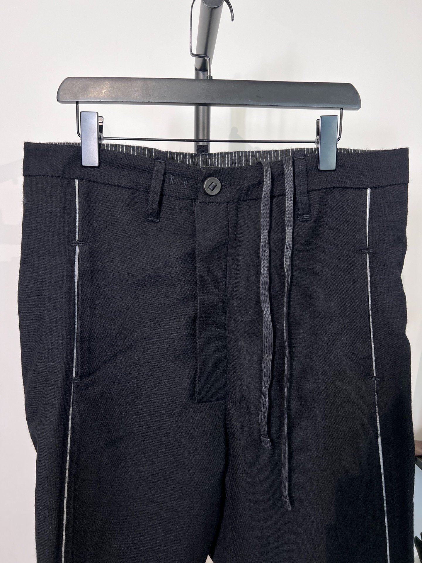 Boris Bidjan Saberi BBS P1 Wool Trousers — back