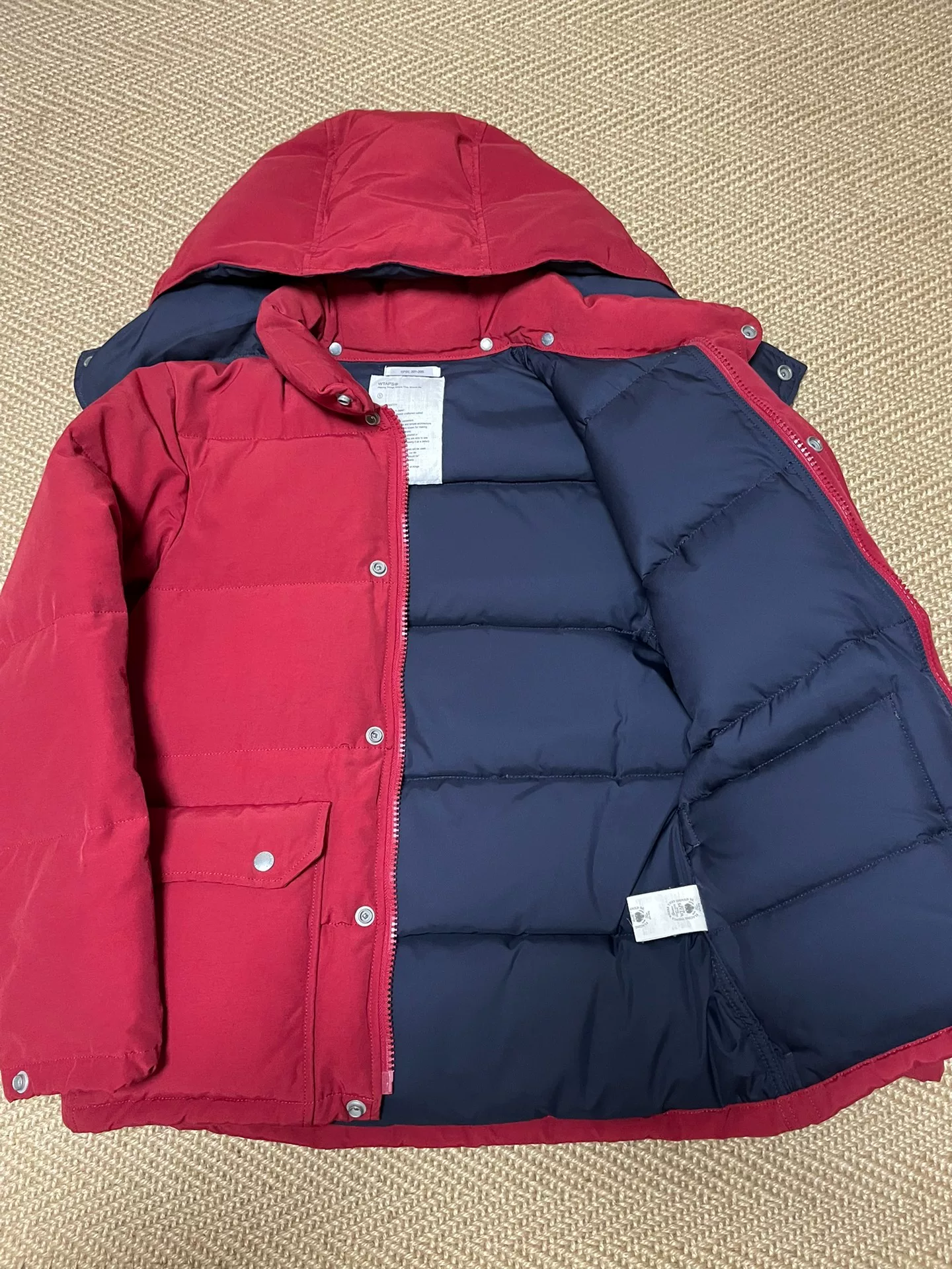WTAPS 60/40 Down Jacket — front