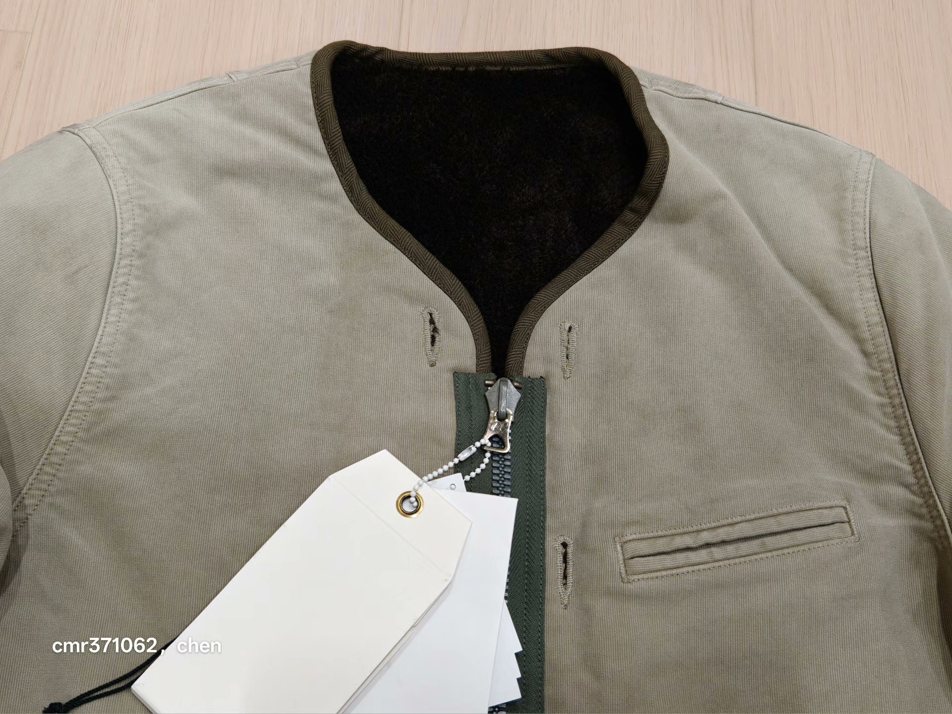 VISVIM 22AW Liner Jacket — back