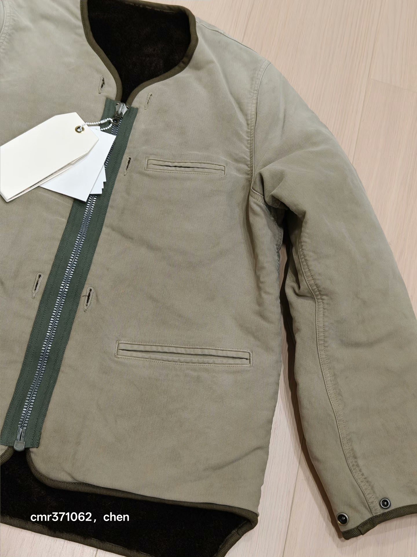 VISVIM 22AW Liner Jacket — detail