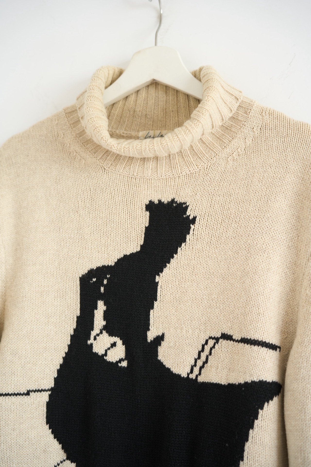 Yohji Yamamoto 17AW Samurai Sweater — detail