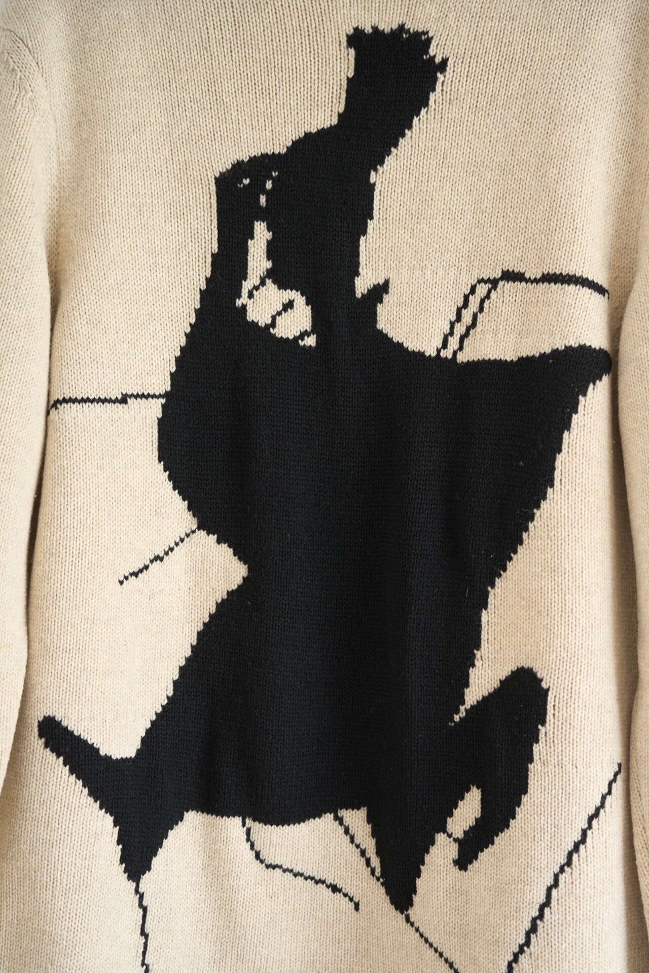 Yohji Yamamoto 17AW Samurai Sweater — back