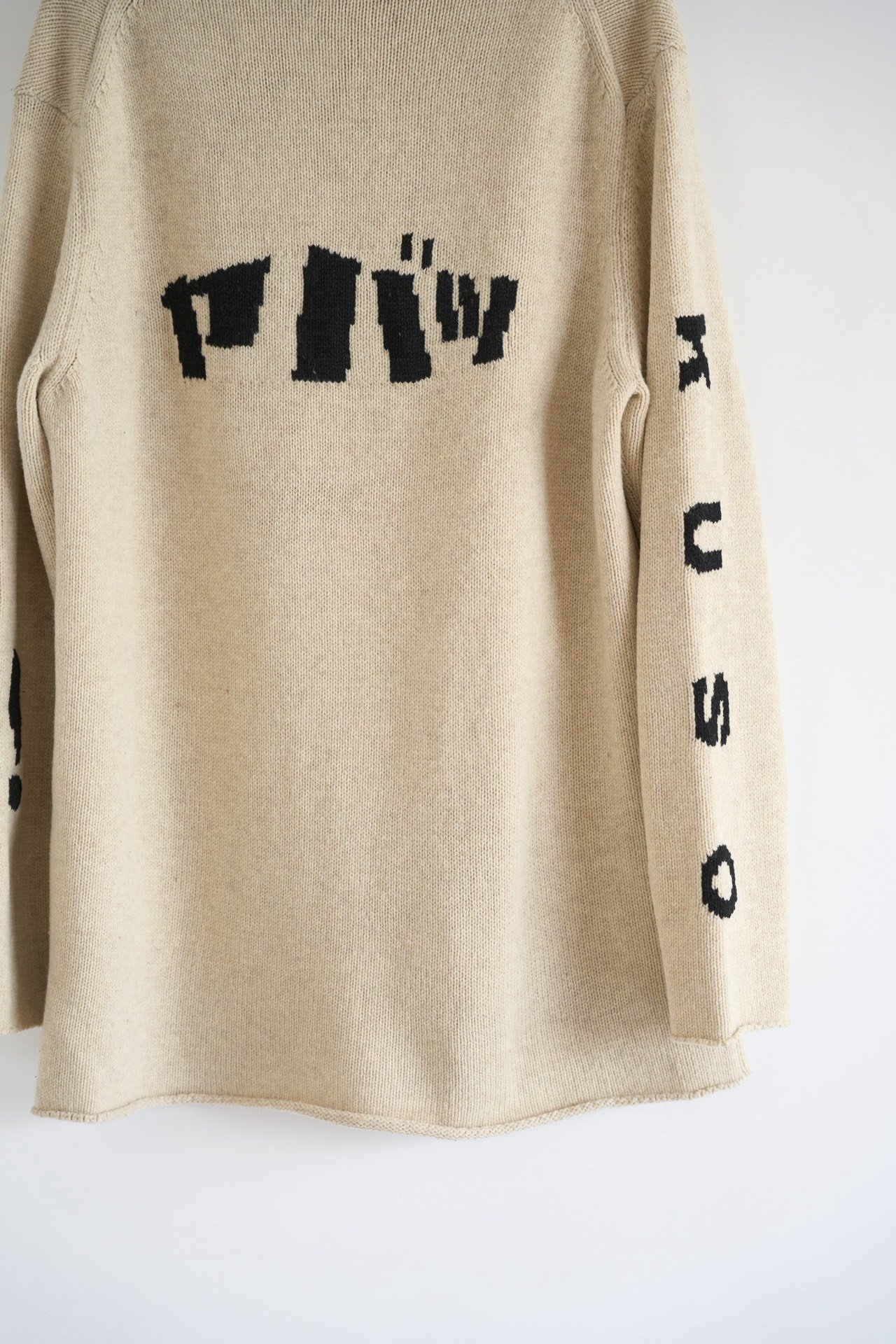 Yohji Yamamoto 17AW Samurai Sweater — label