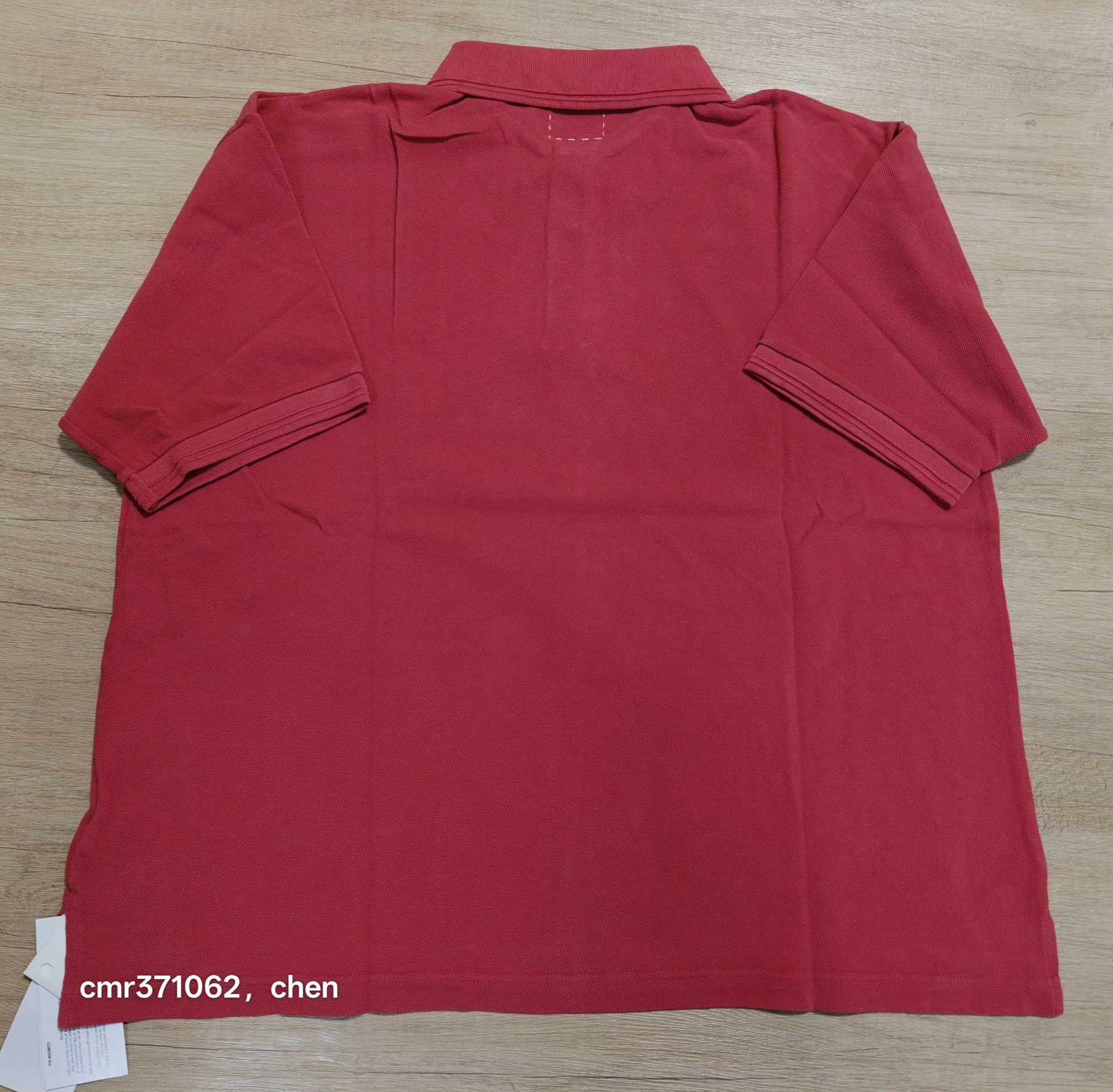 visvim 26SS Mondo Weller DMGD Polo — detail