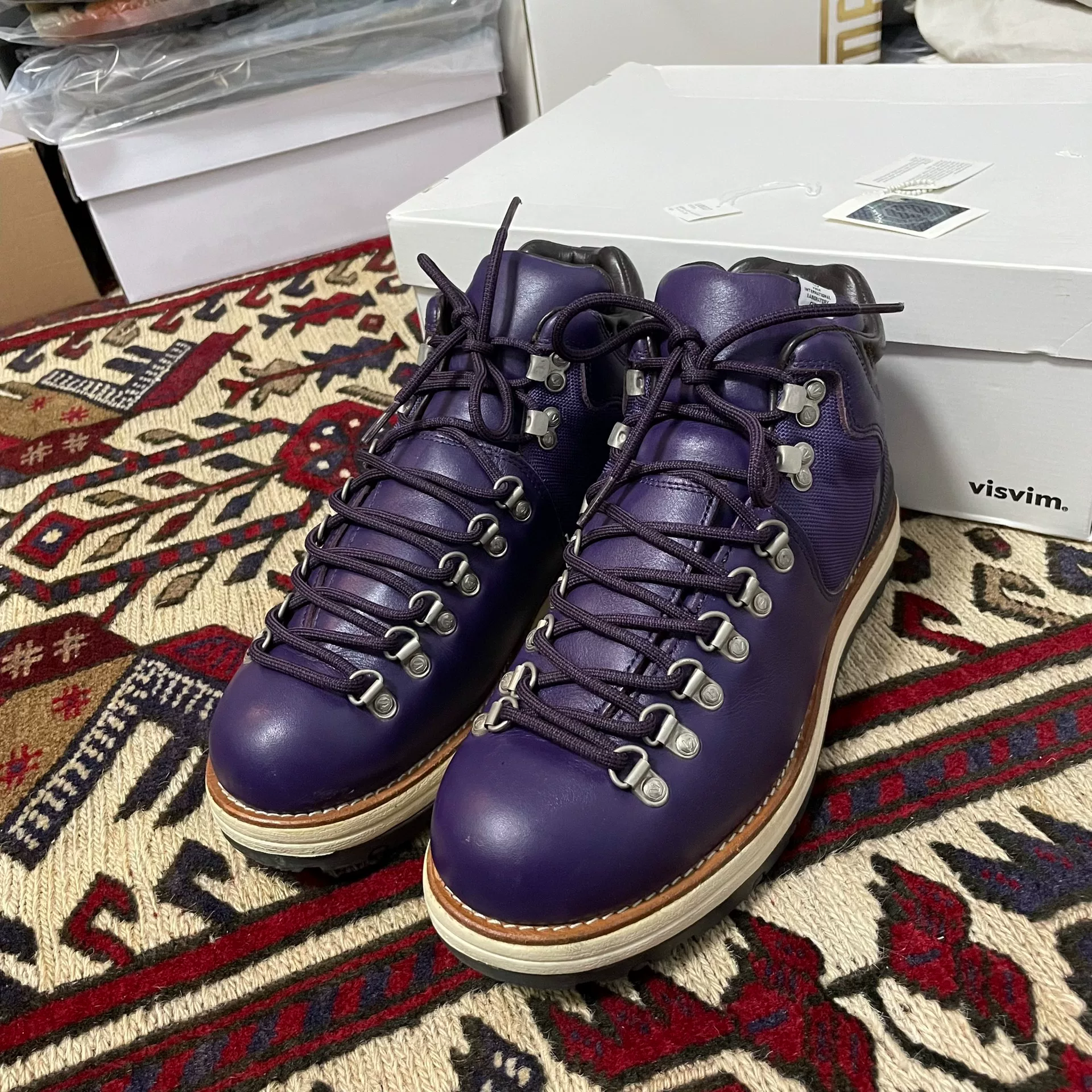 visvim 11AW Serra Mountaineering Boots — detail
