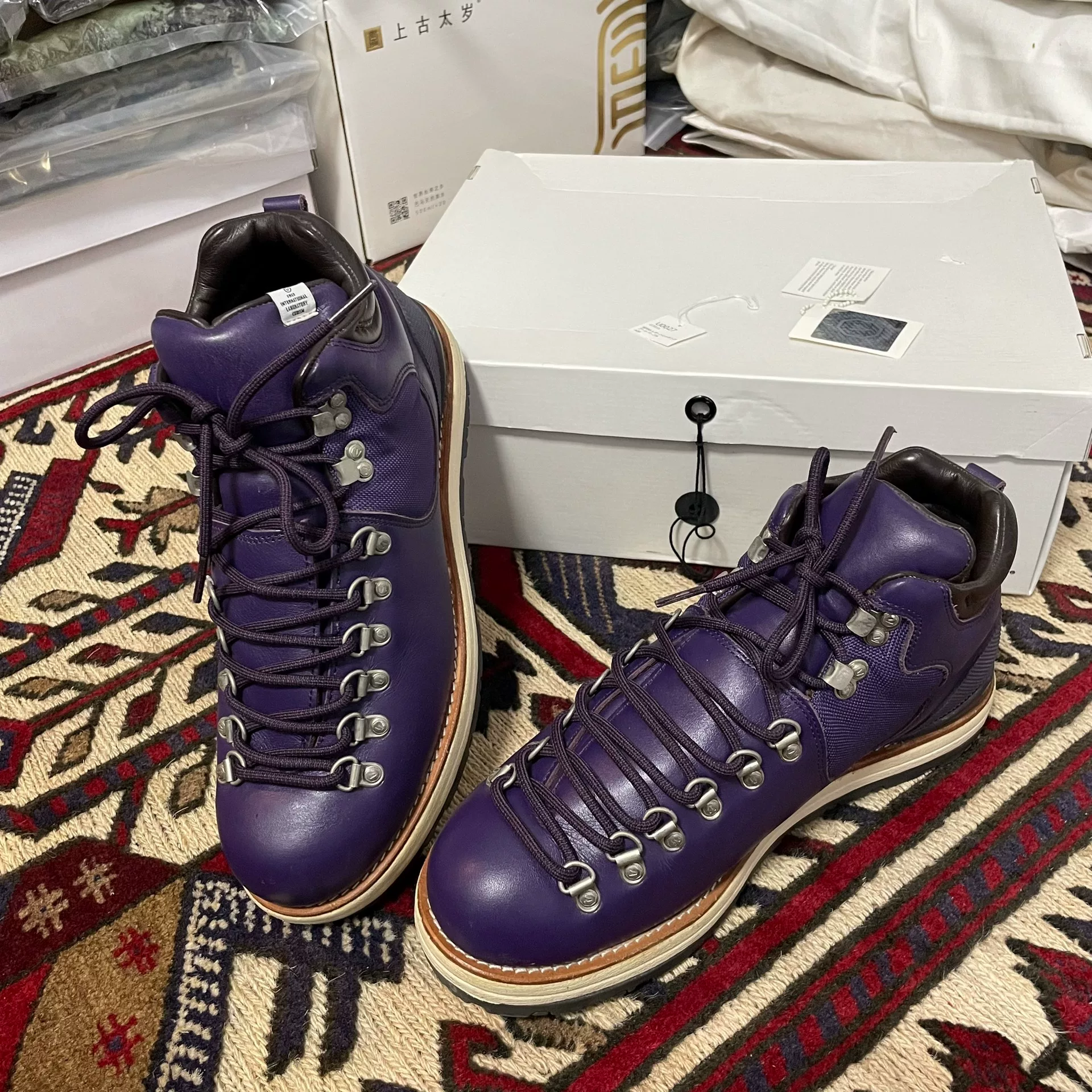 visvim 11AW Serra Mountaineering Boots — front
